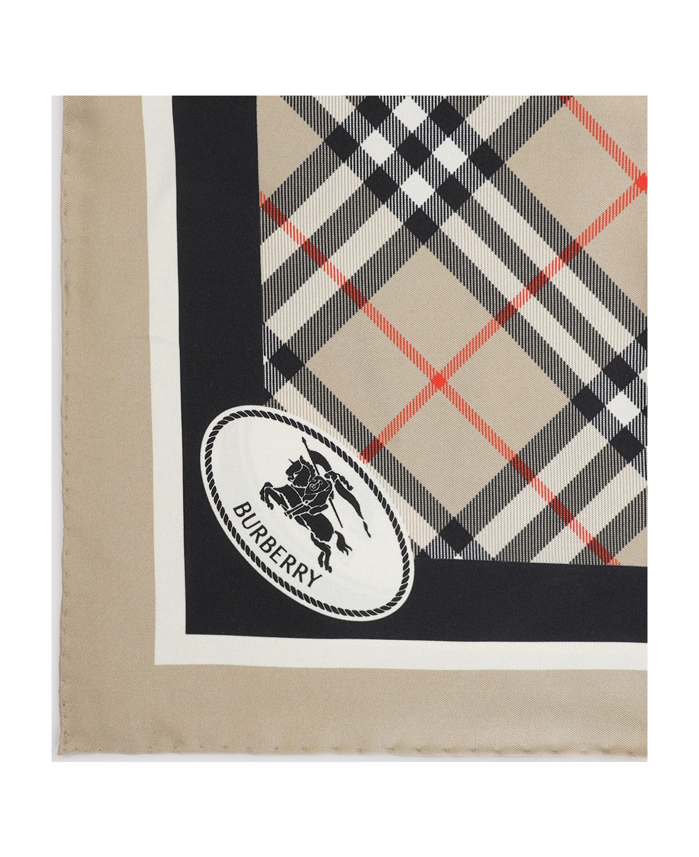 Burberry Check Scarf - Sand