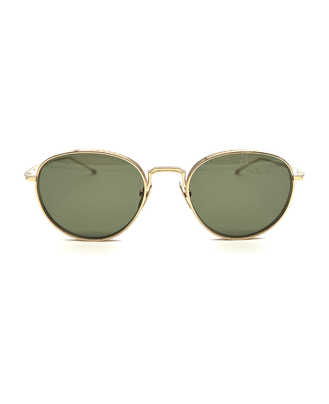 Thom Browne UES119A/G0001 Sunglasses - White Gold サングラス