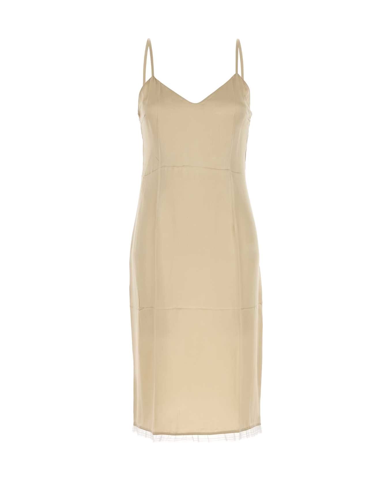 Prada Beige Satin Dress - DESERTO