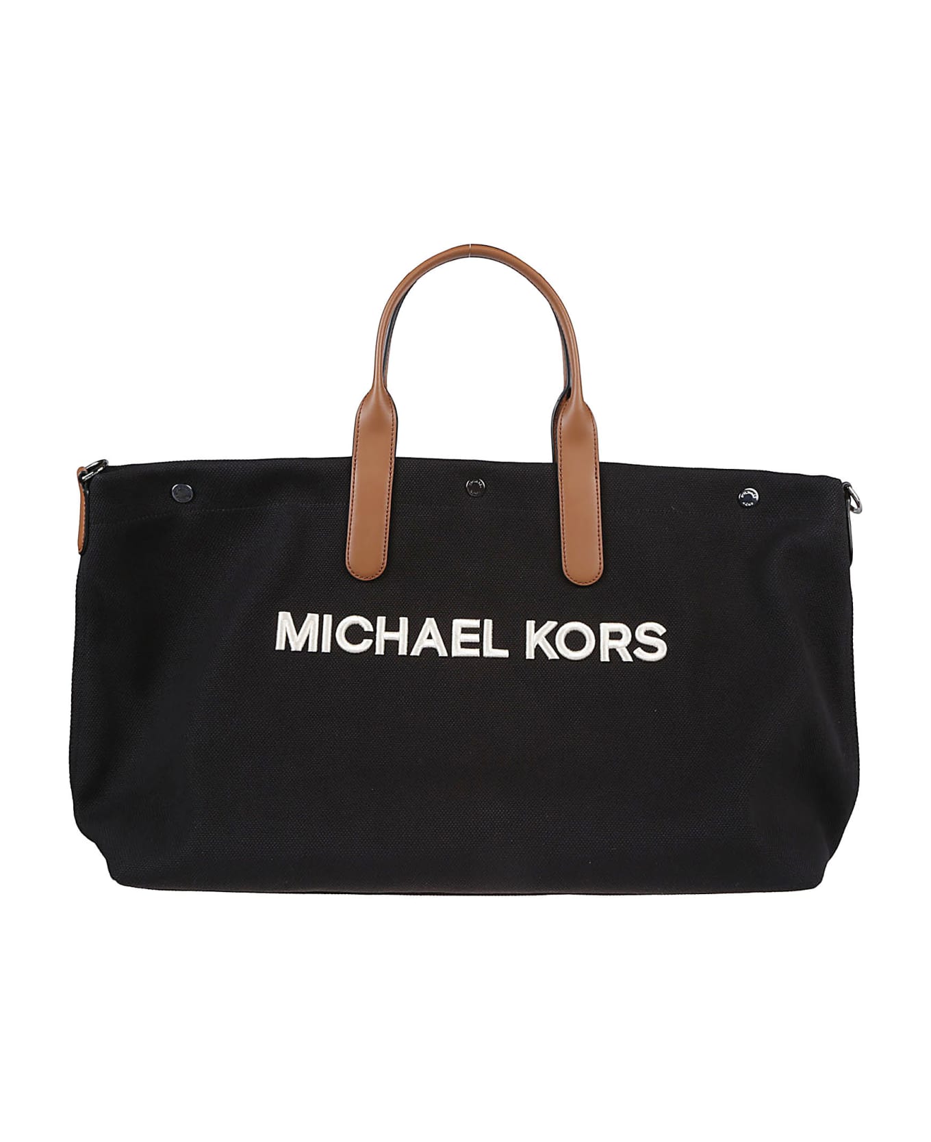 Michael Kors Oversized Brooklyn Tote Bag - BLACK トートバッグ