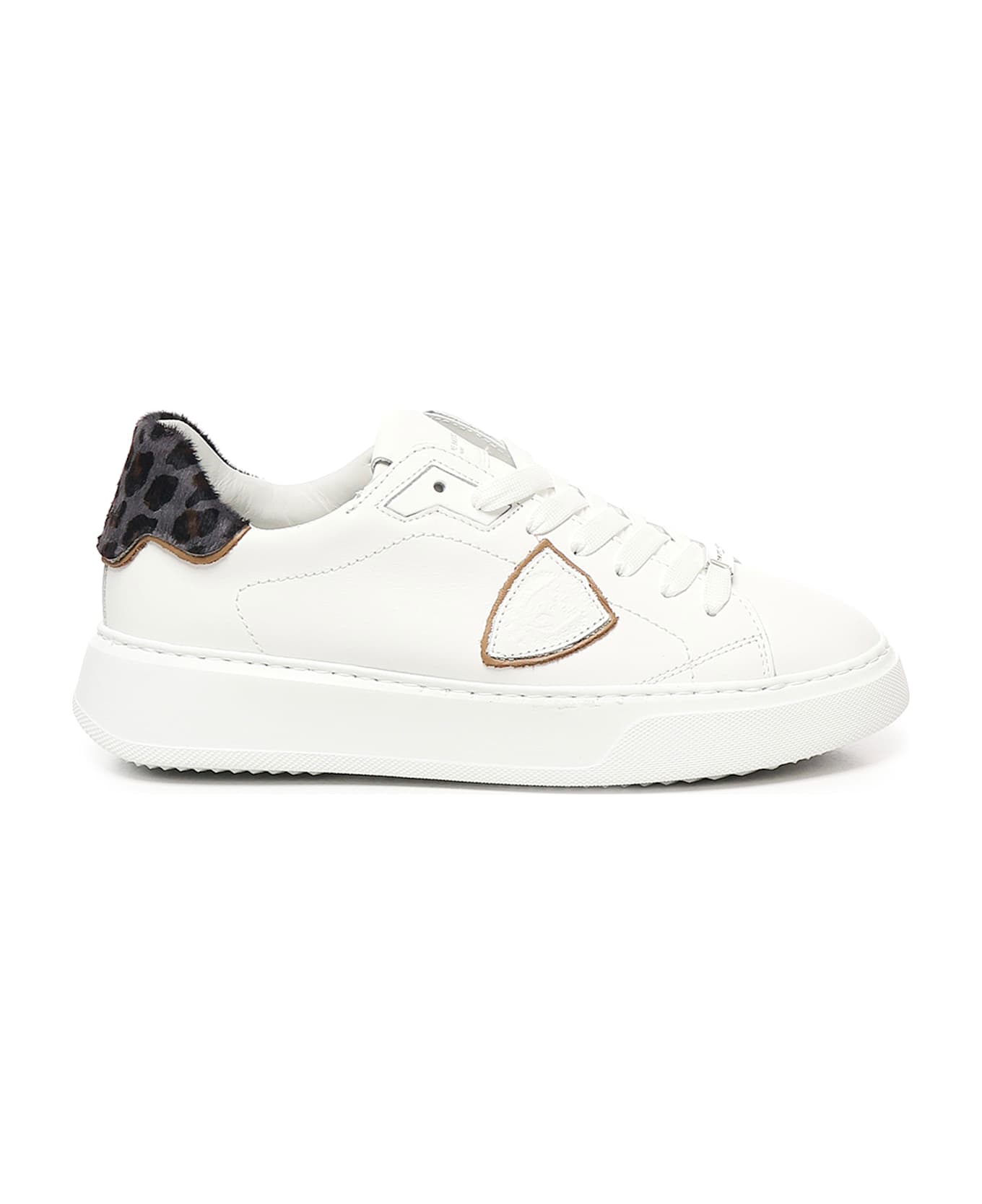 Philippe Model Temple Low Sneakers - WHITE