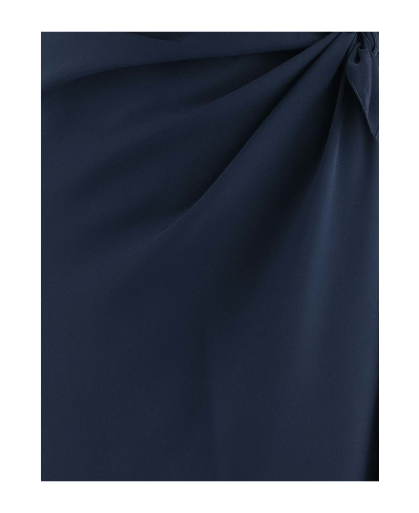 Stephan Janson Silk Skirt - Blue スカート