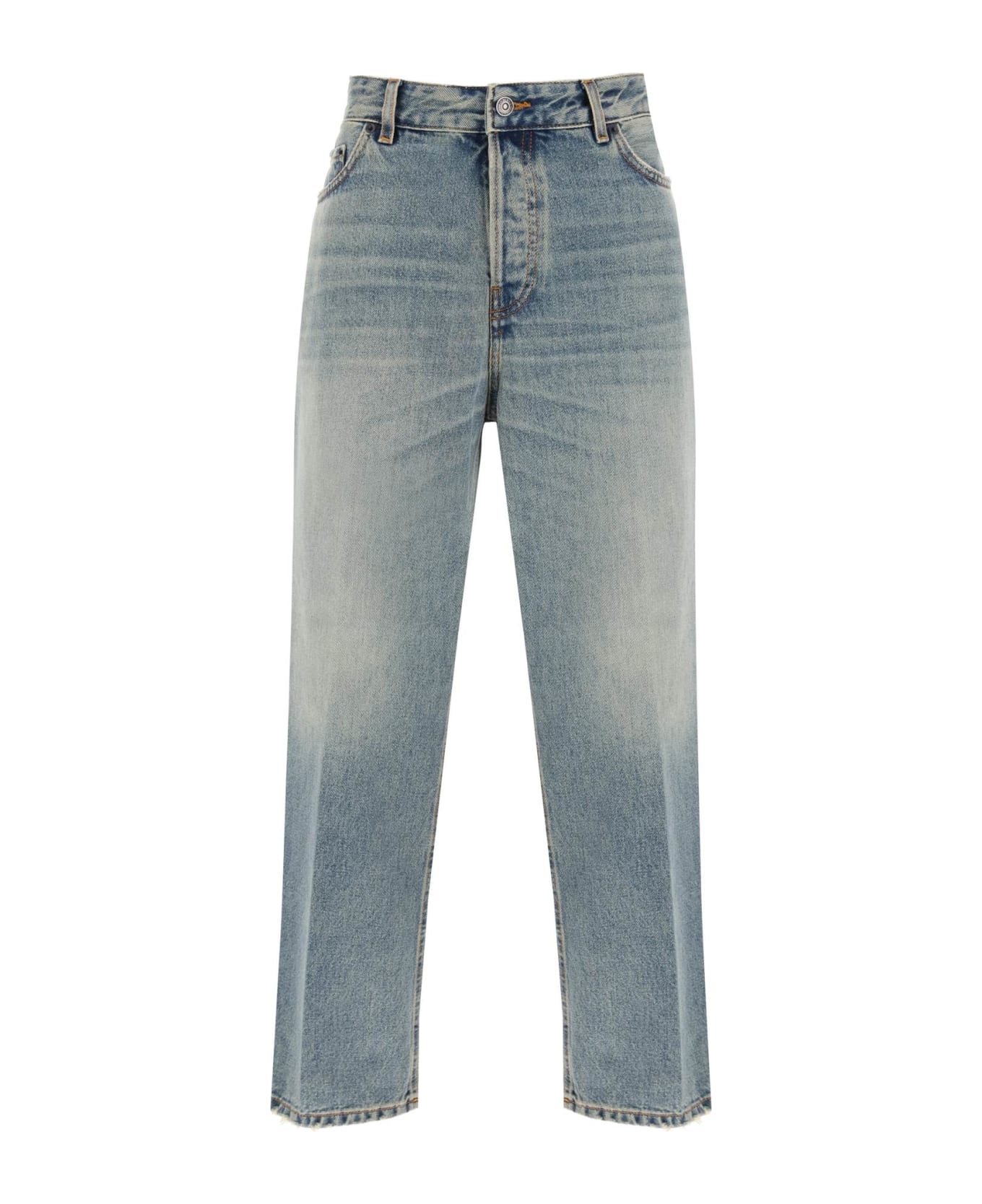 Haikure 'betty' Cropped Jeans With Straight Leg - DIRTY BLUE (Light blue)