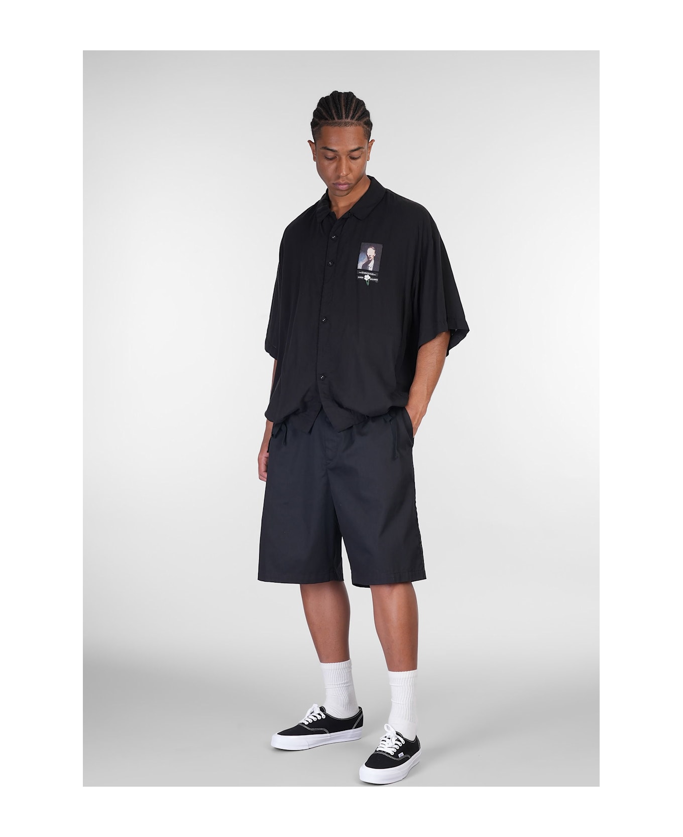 Undercover Jun Takahashi Shirt In Black Cotton - black