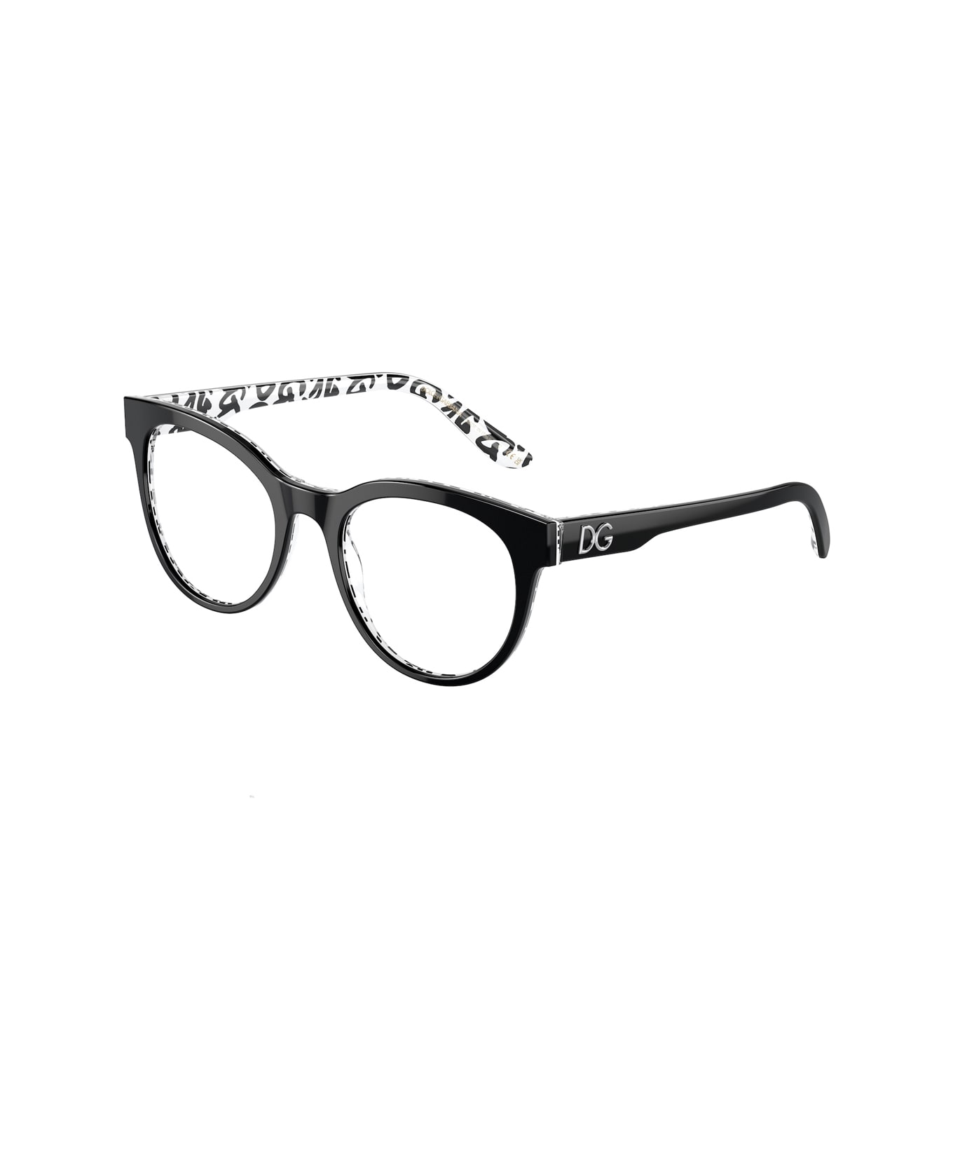 Dolce & Gabbana Eyewear Dg3334 3389 Glasses - Nero アイウェア