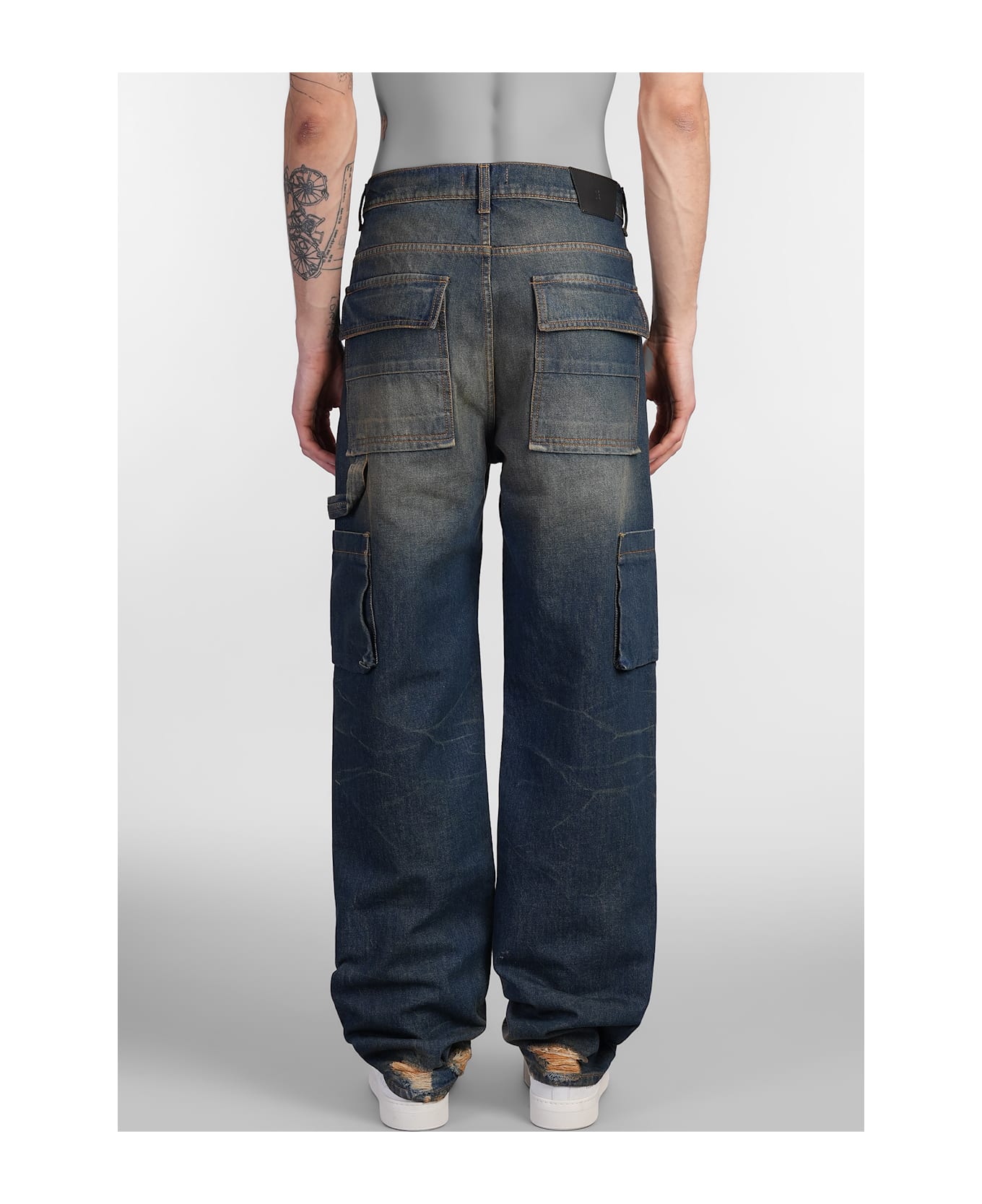 Salvatore Santoro Jeans In Blue Denim - blue