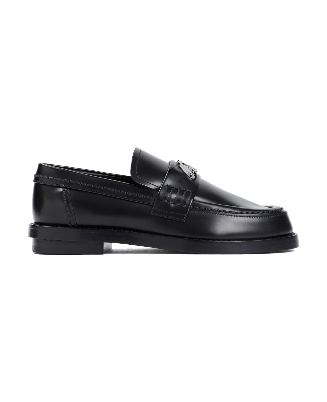 Alexander McQueen Loafers - Black Silver