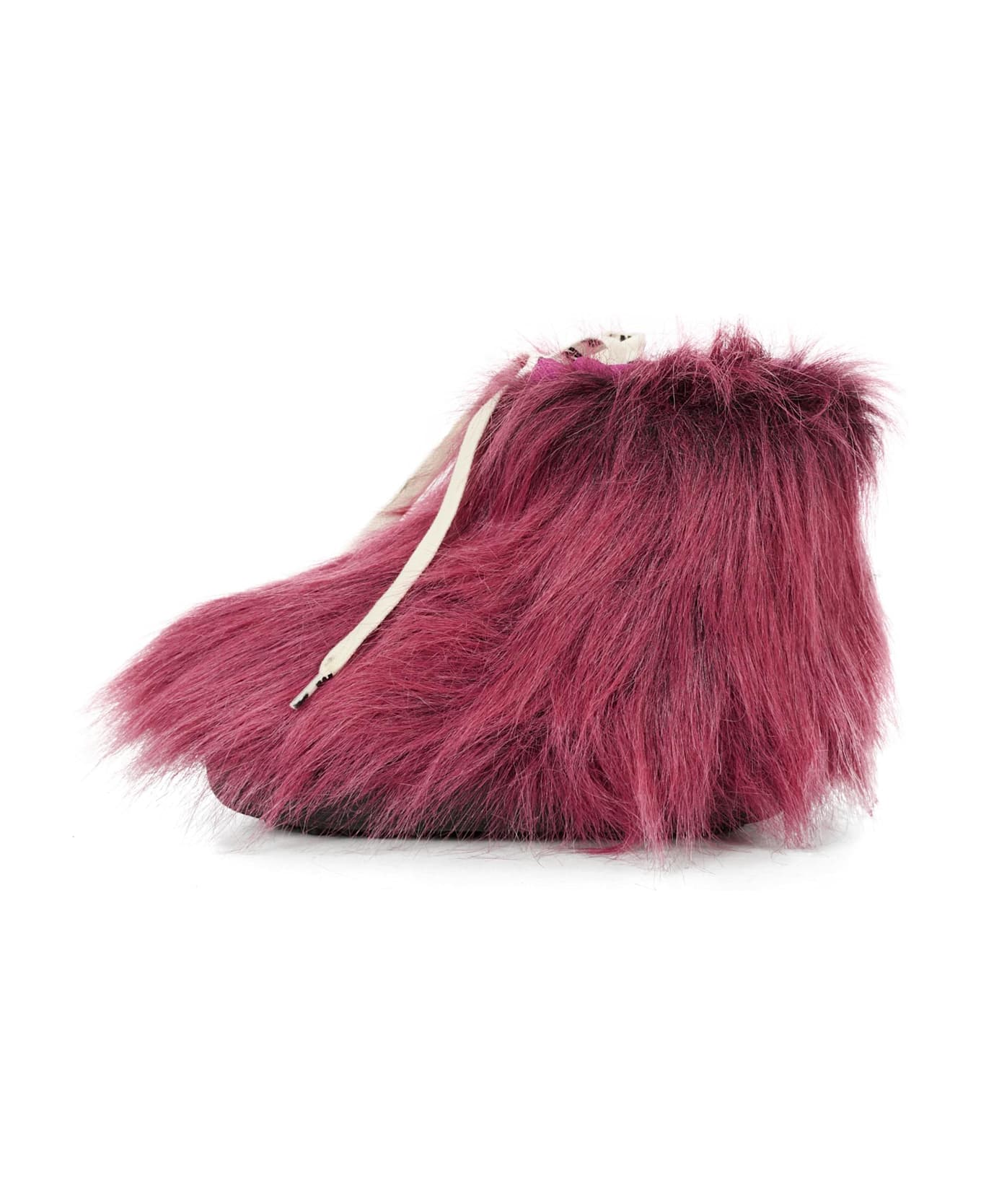 Marni Fuchsia Ankle Boots For Girl With Logo - Fuchsia
