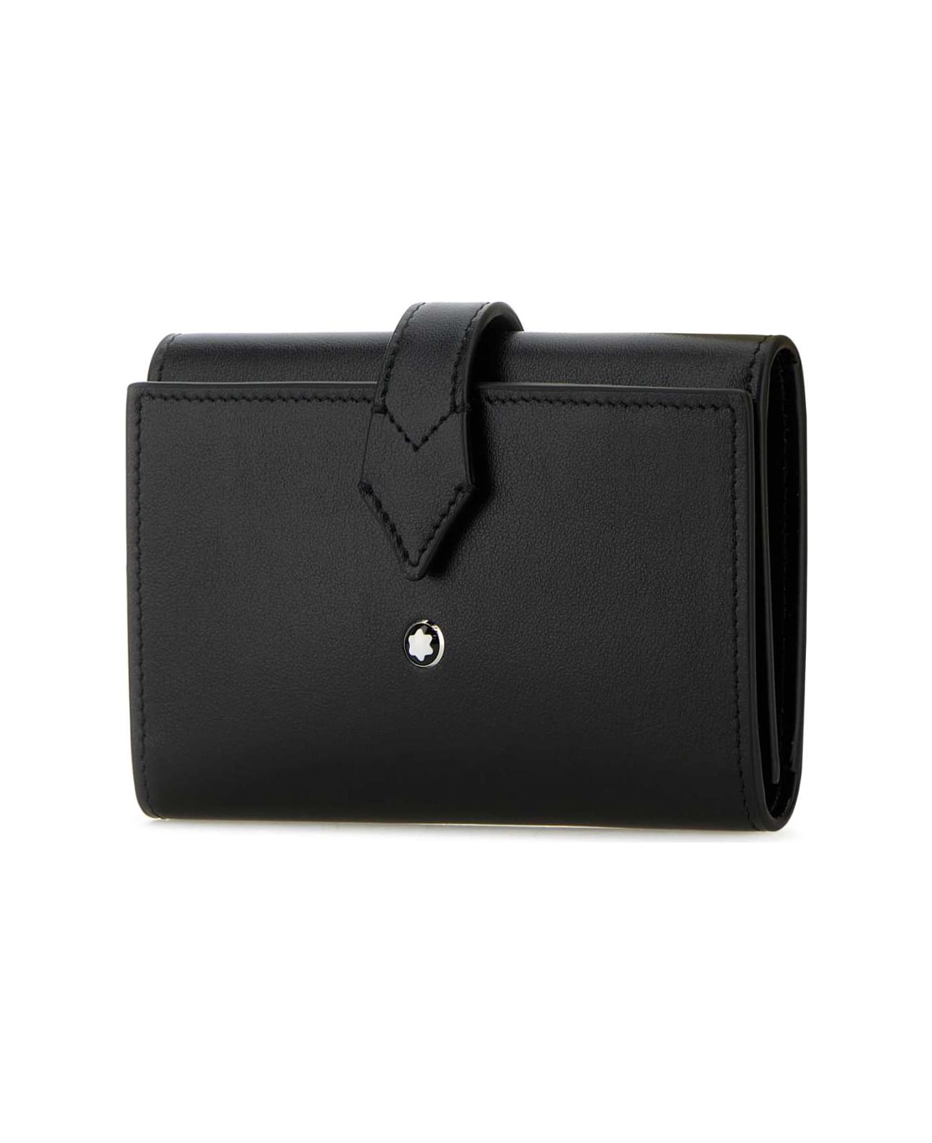 Montblanc Black Leather Wallet - 000
