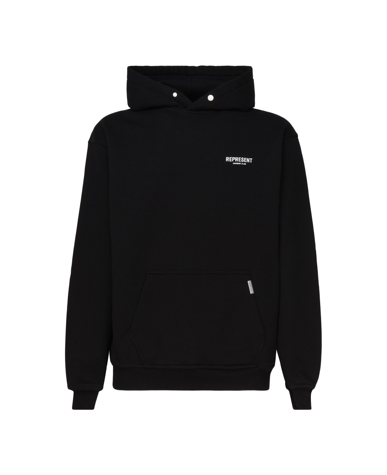 REPRESENT Cotton Logo Sweatshirt - Black
