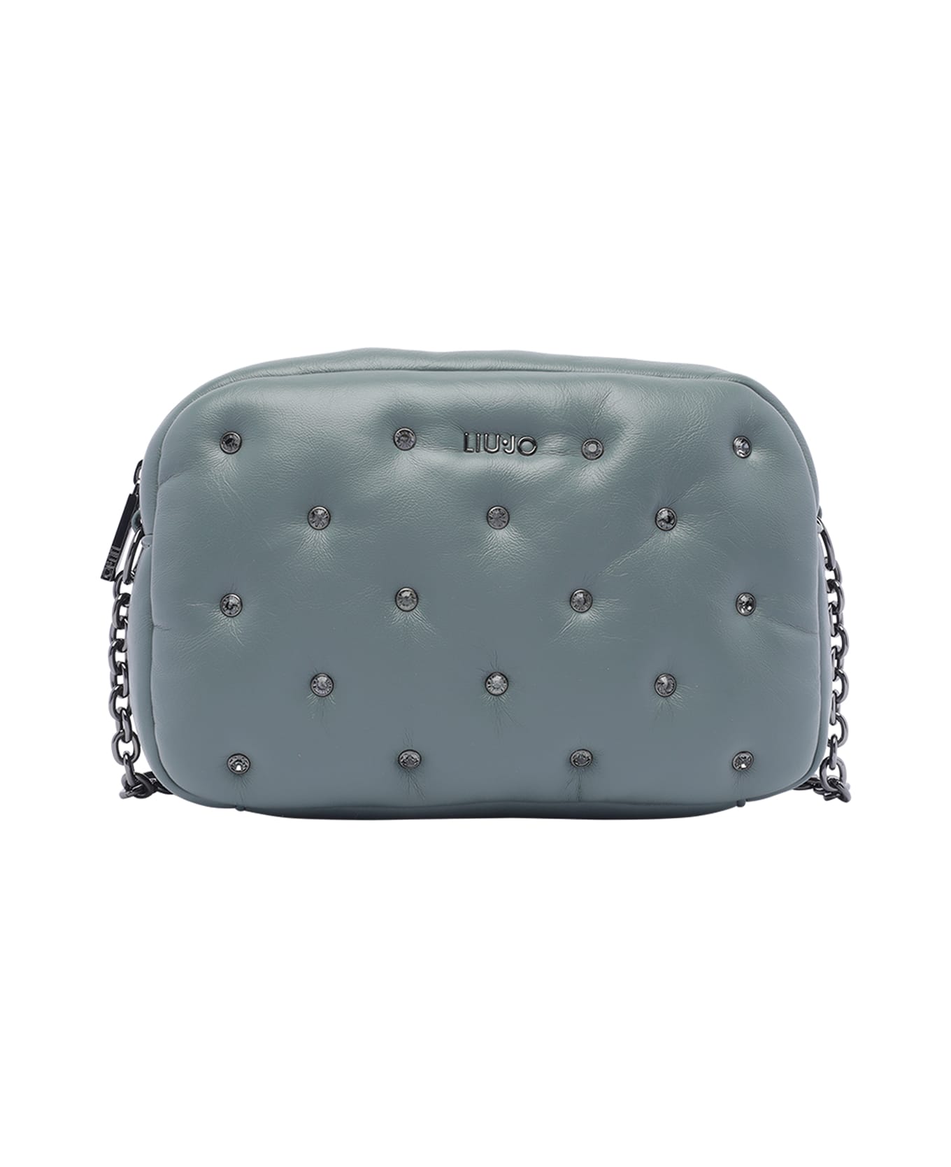 Liu-Jo Medium Logo Crossbody Bag - Blue