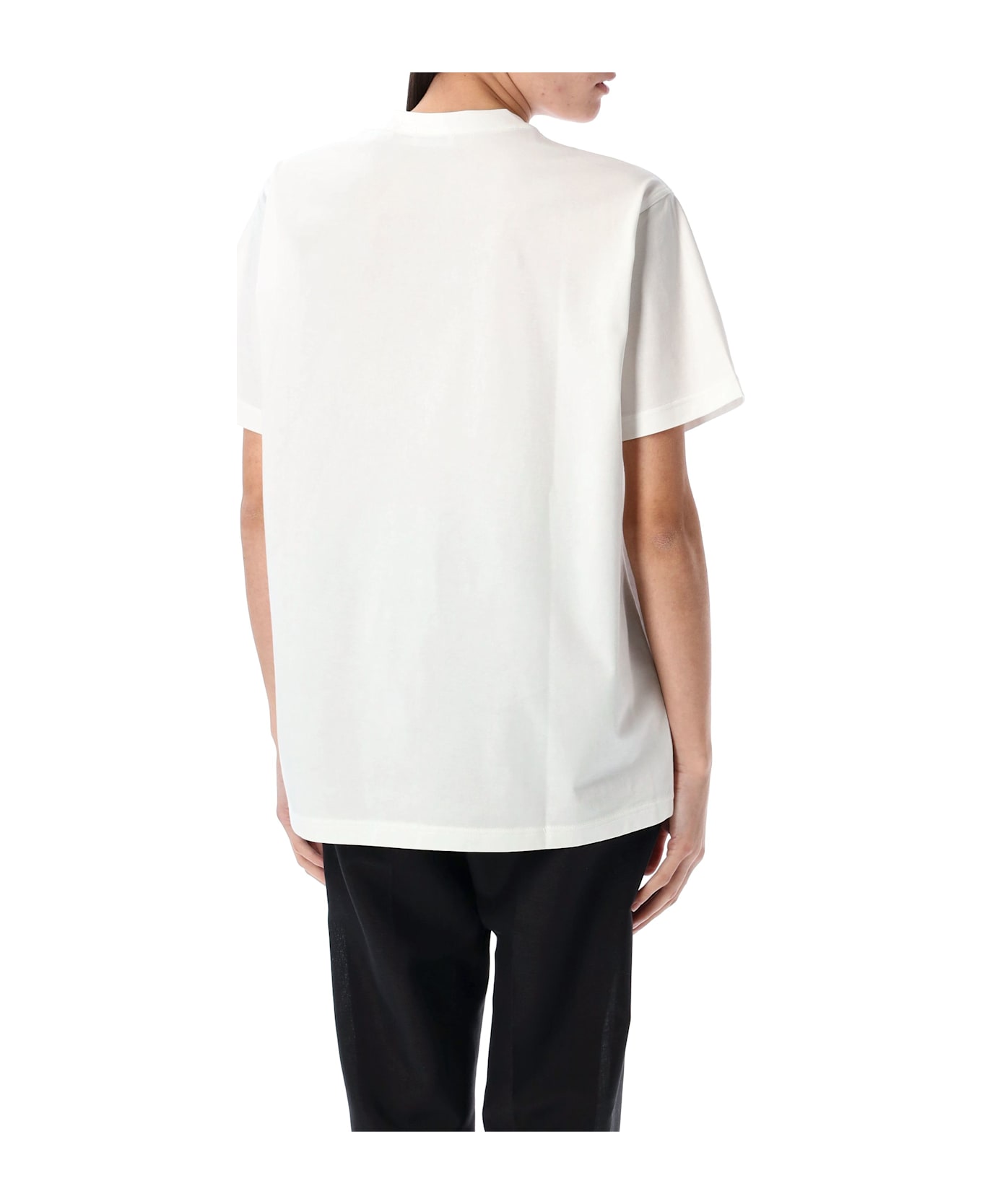 Burberry London Check Pocket Cotton T-shirt - WHITE