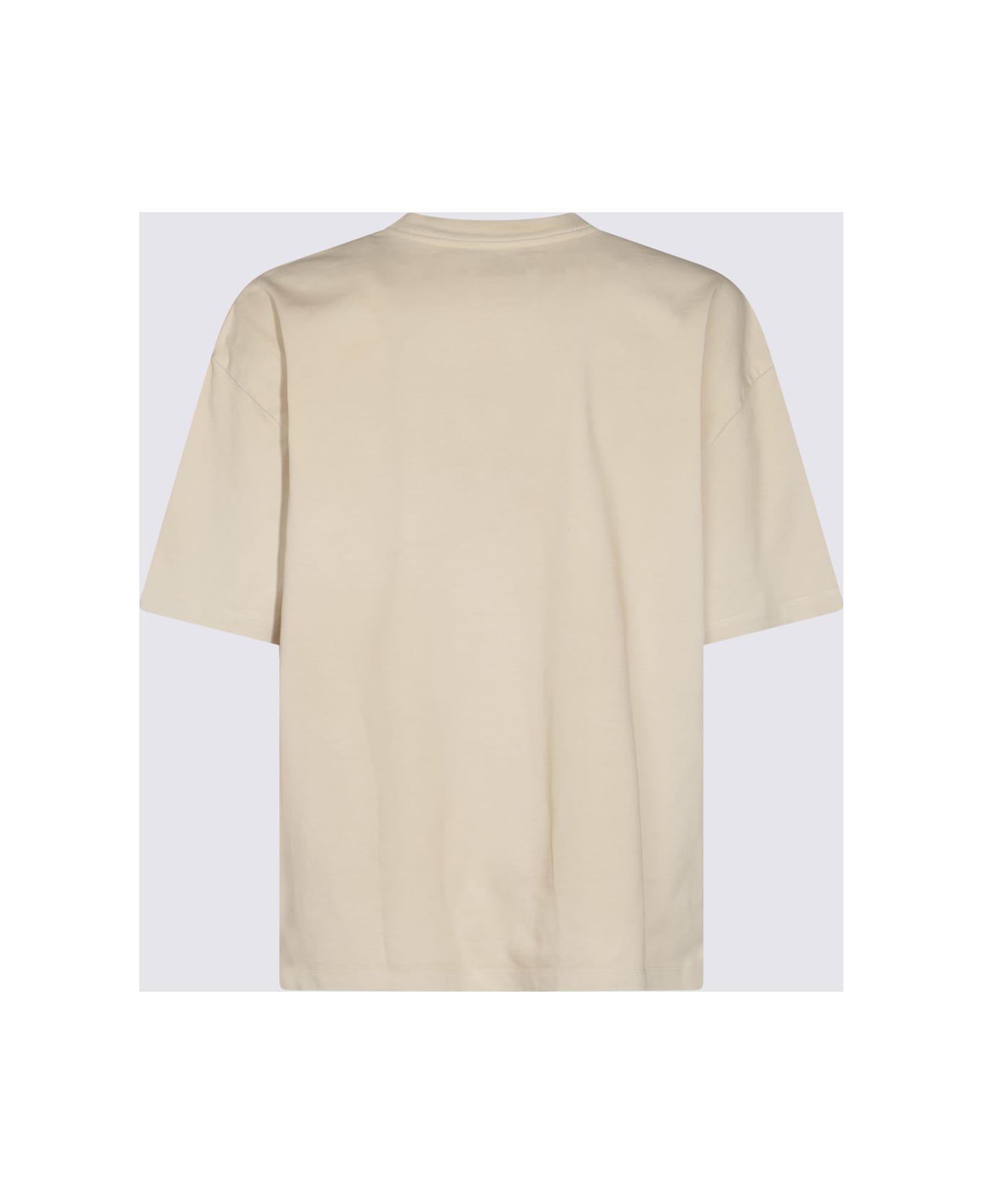 AMIRI Grey Cotton T-shirt - ALABASTER