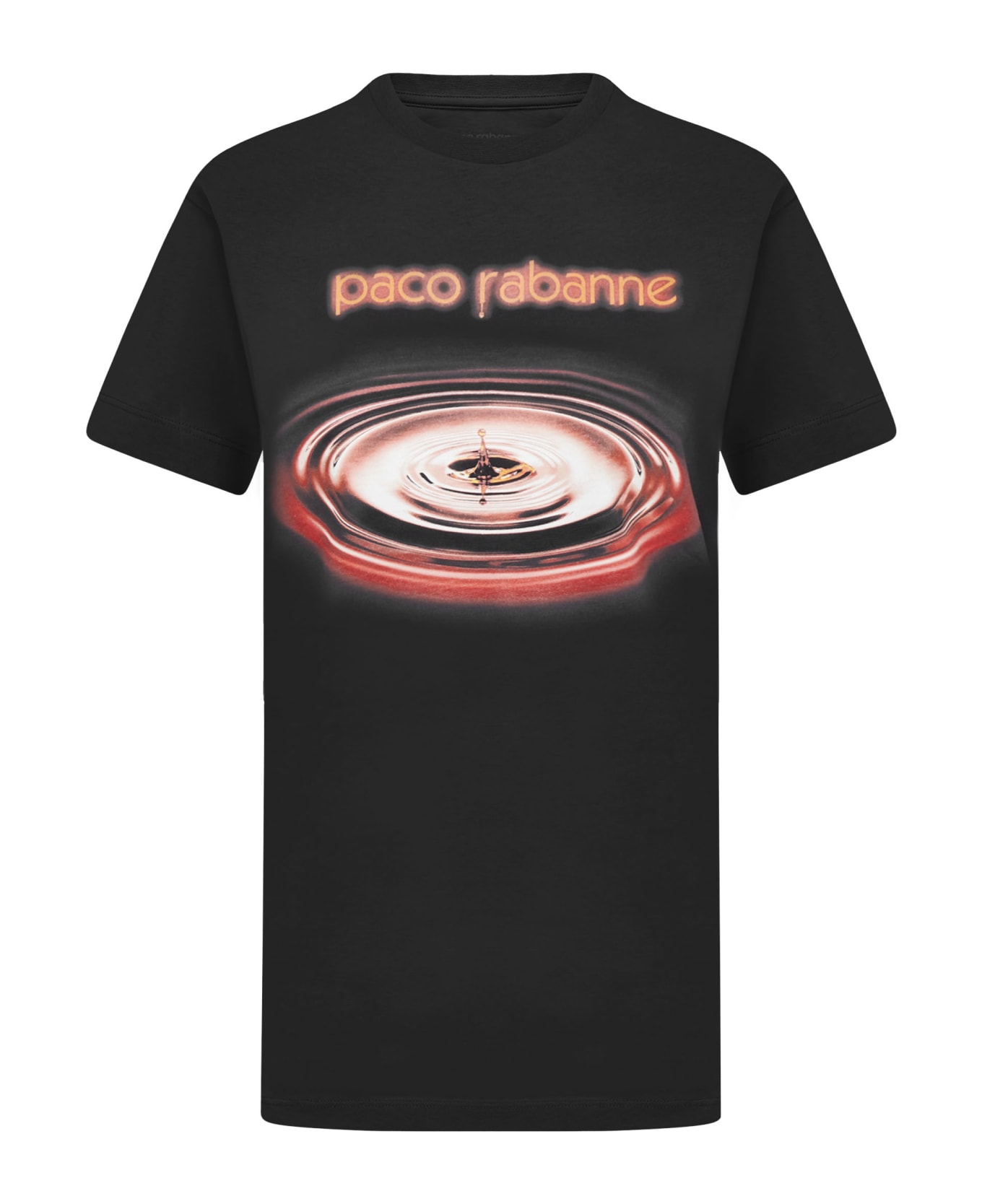 Paco Rabanne Drop T-shirt - Black