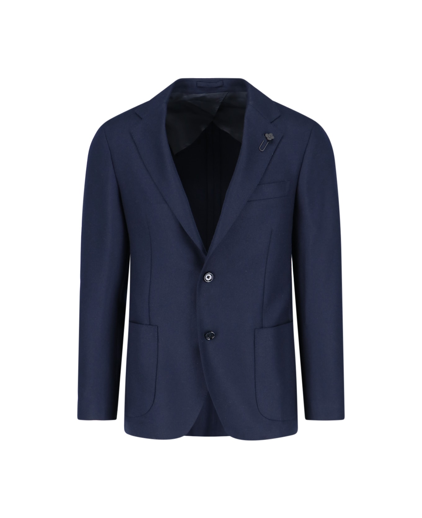 Lardini Single-breasted Blazer - Blue