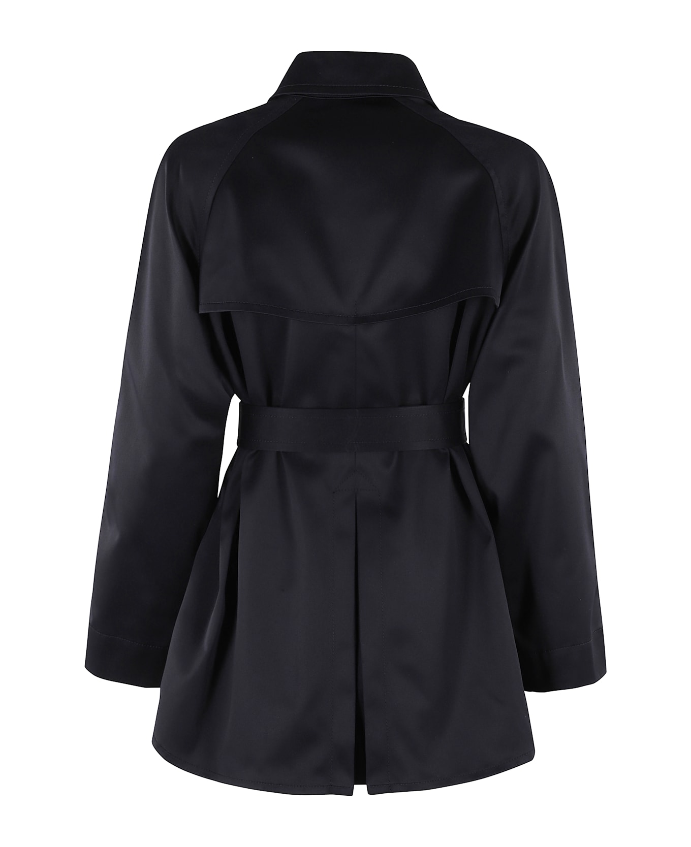 Fay City Short Trench - Blu Navy