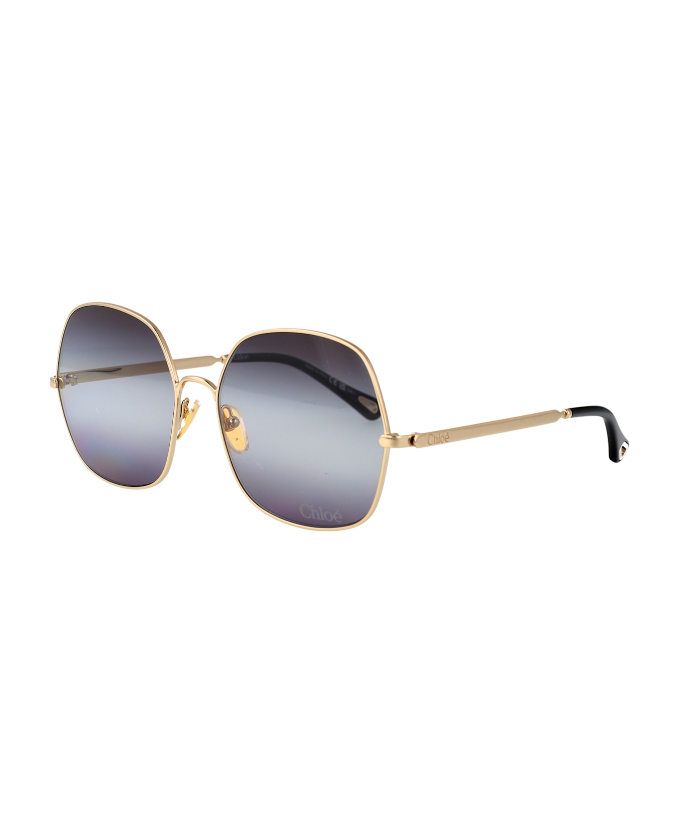 Chloé Eyewear Ch0282s Sunglasses - GOLD-GOLD-GREY
