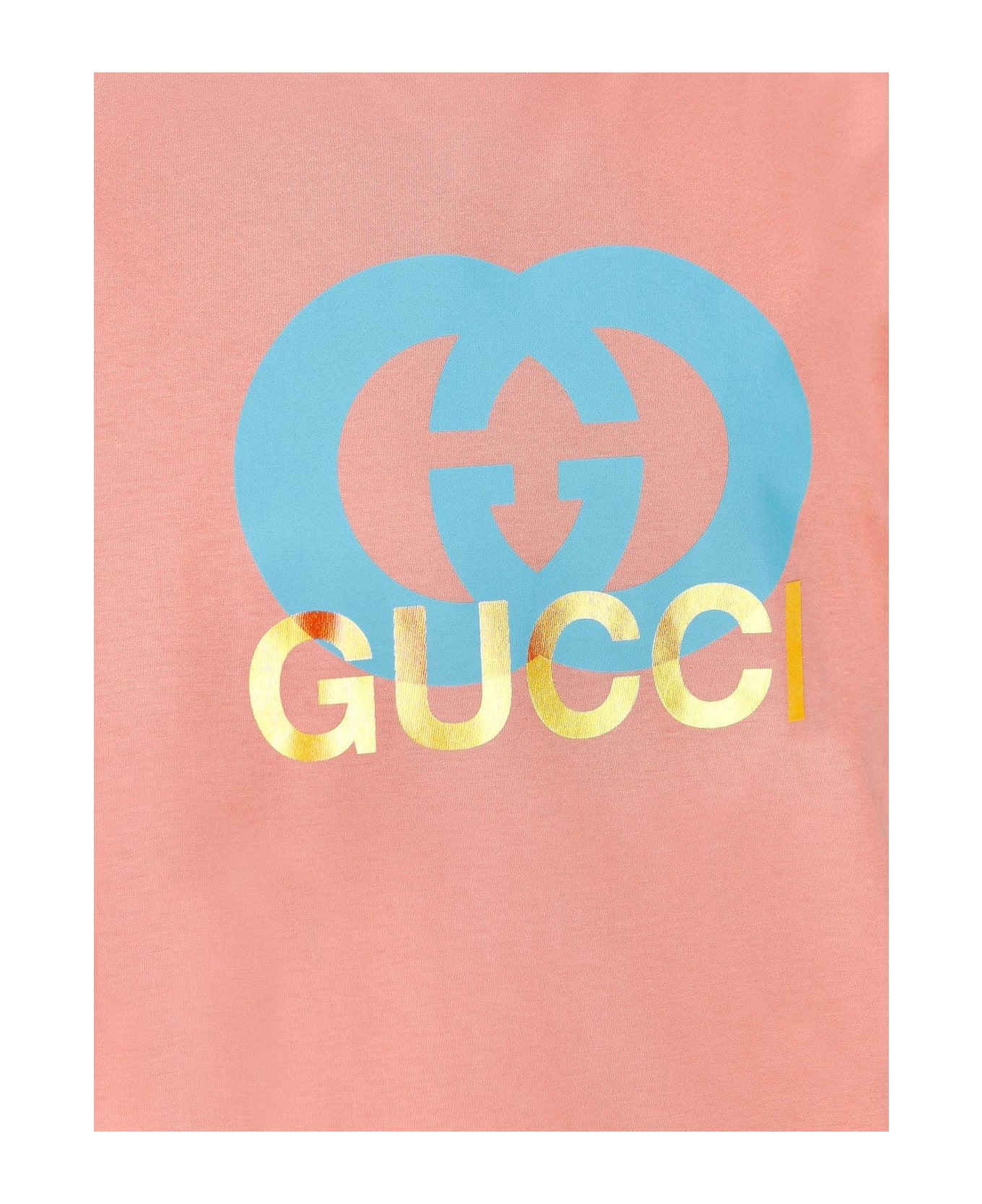 Gucci Logo Printed Crewneck T-shirt