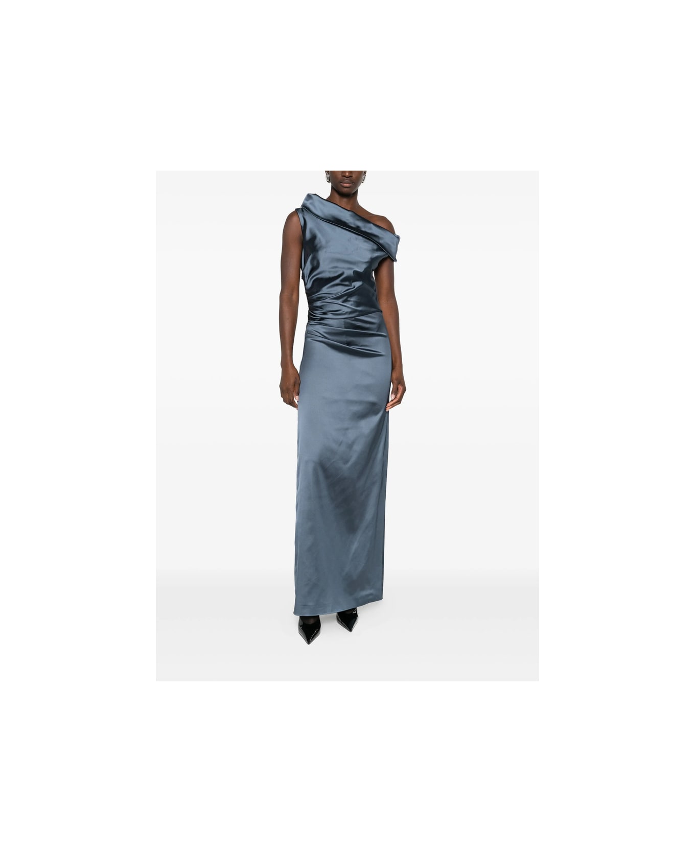 Max Mara Pianoforte Dress - BLUE