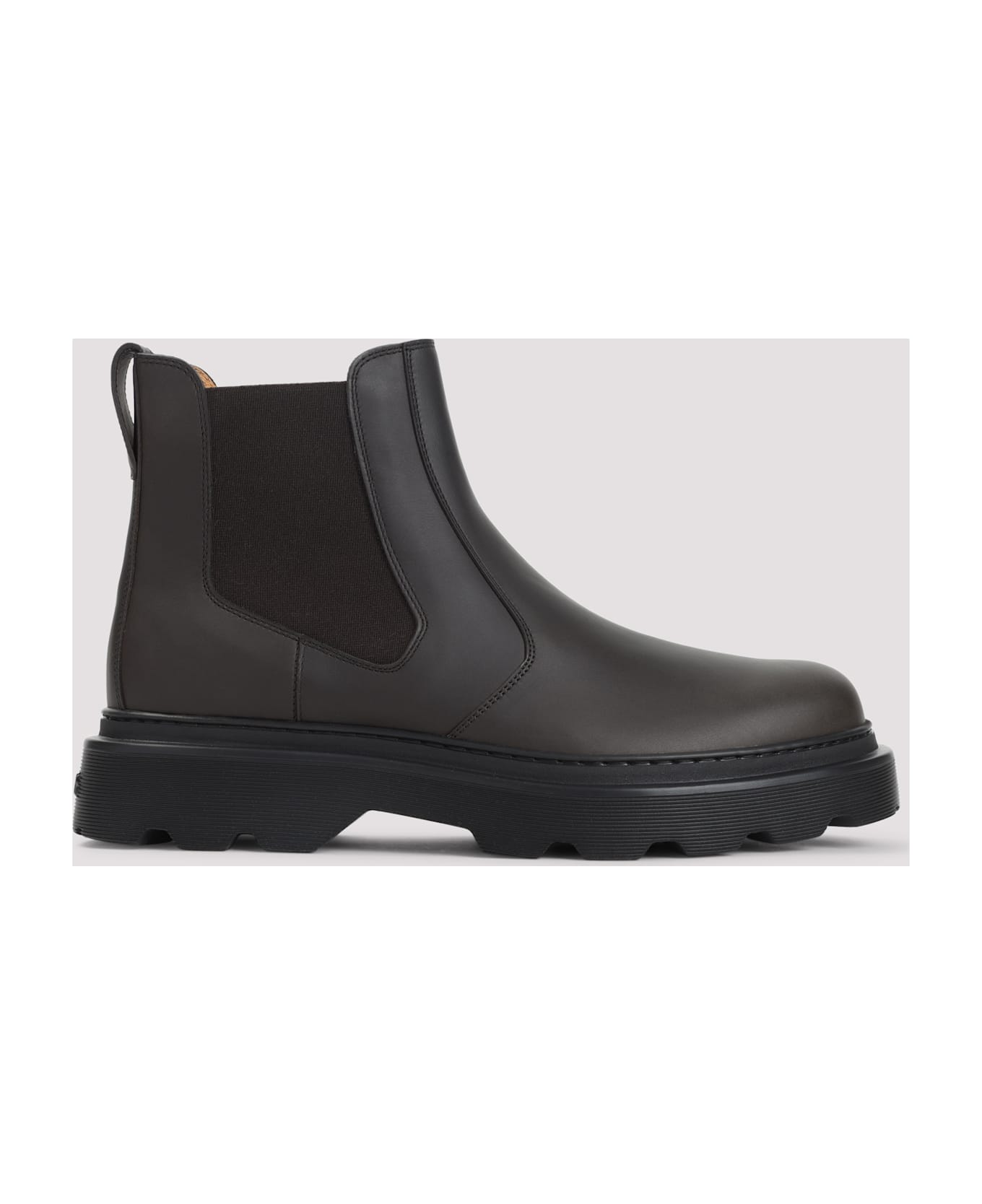 Tod
s Leather Boots - Palissandro
