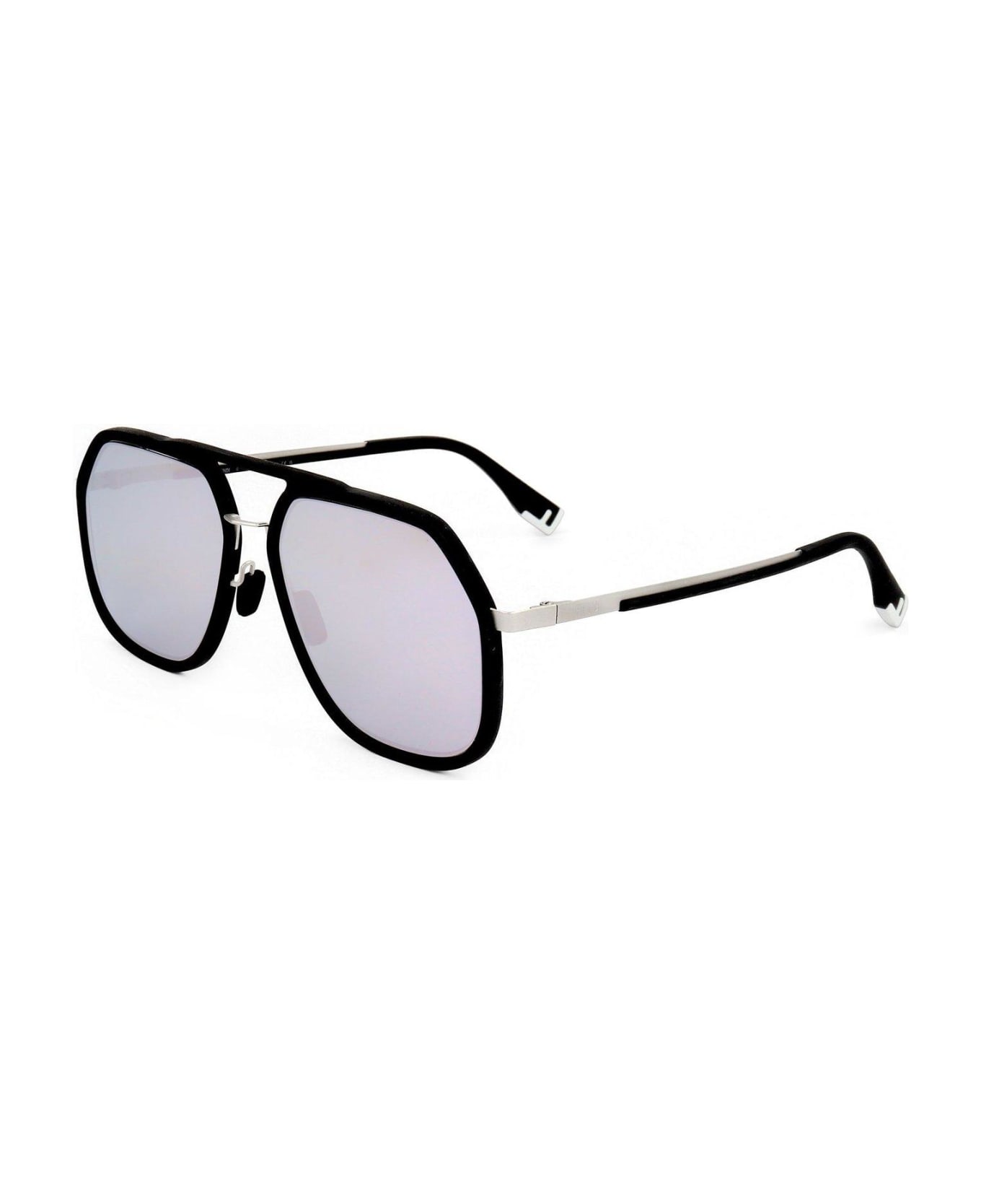 Fendi Eyewear Pilot Frame Sunglasses - 02c