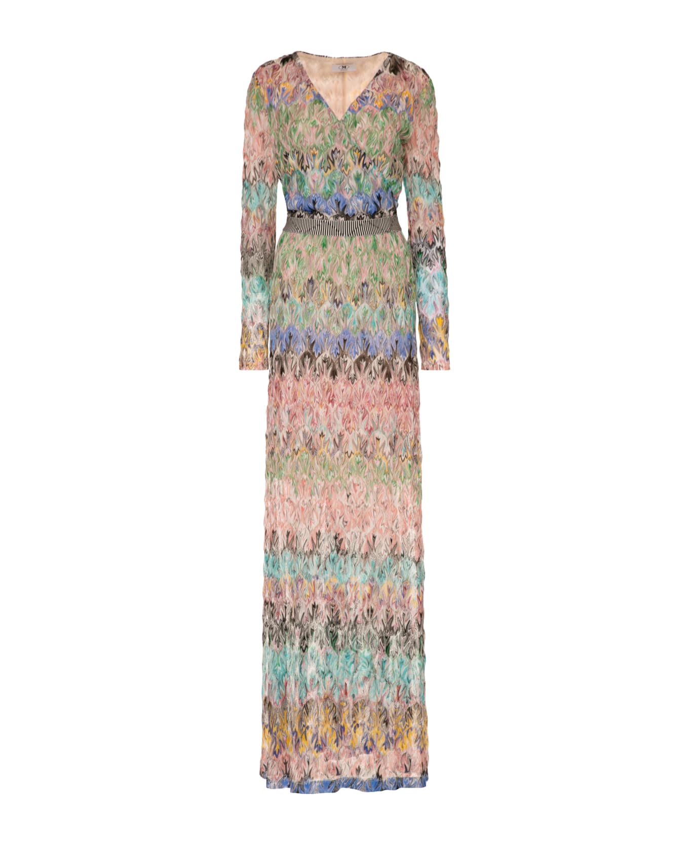 M Missoni Knitted Long Dress - Multicolor