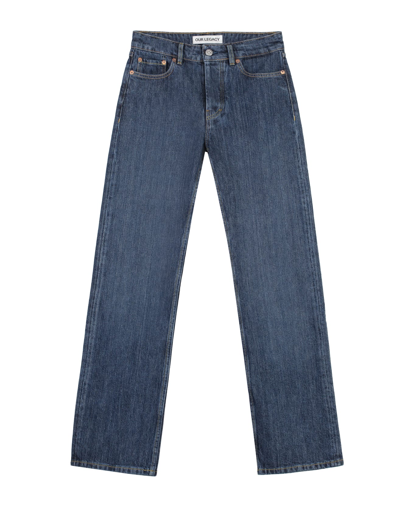 Our Legacy 5-pocket Straight-leg Jeans - blue