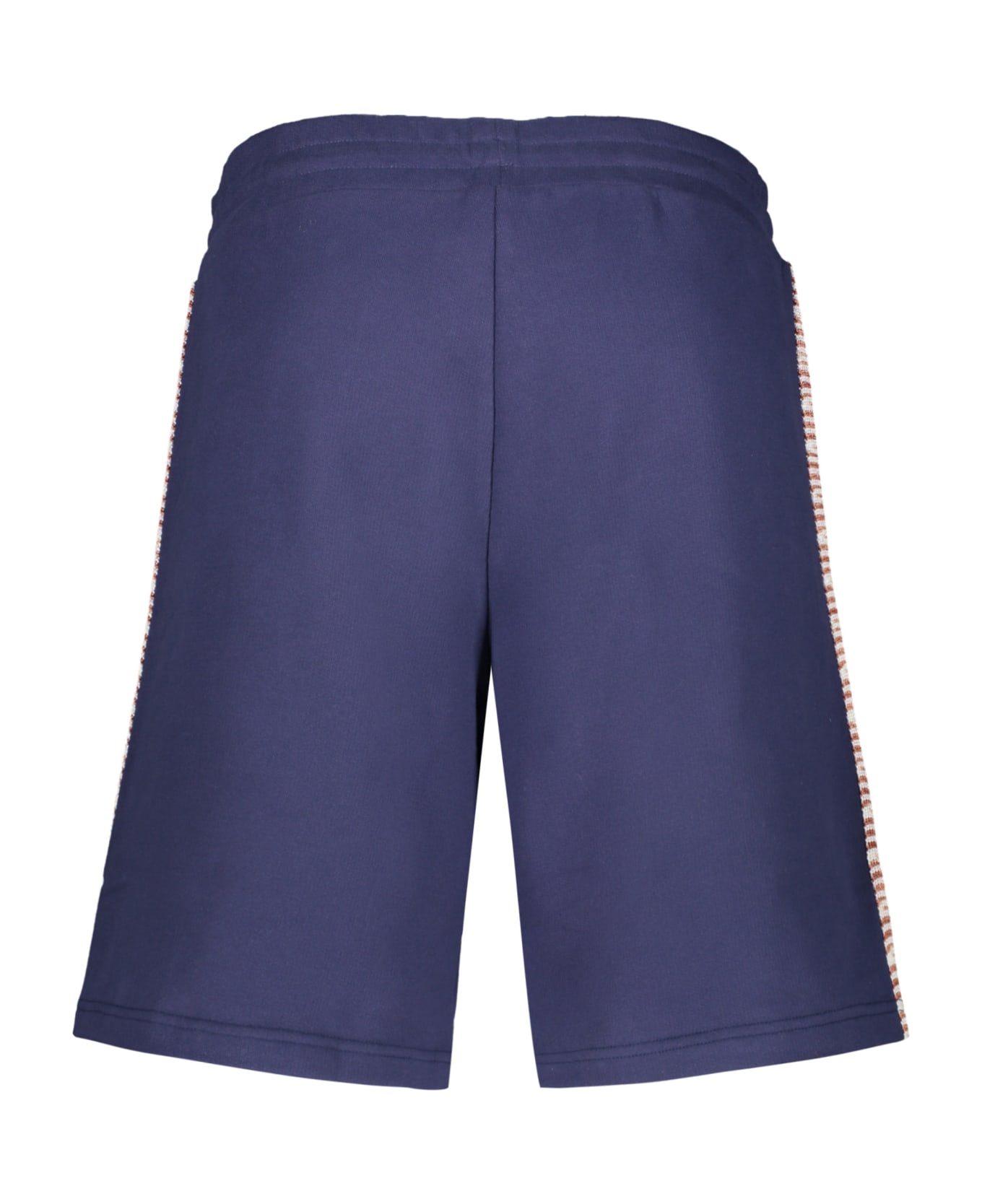 M Missoni Cotton Bermuda Shorts - blue
