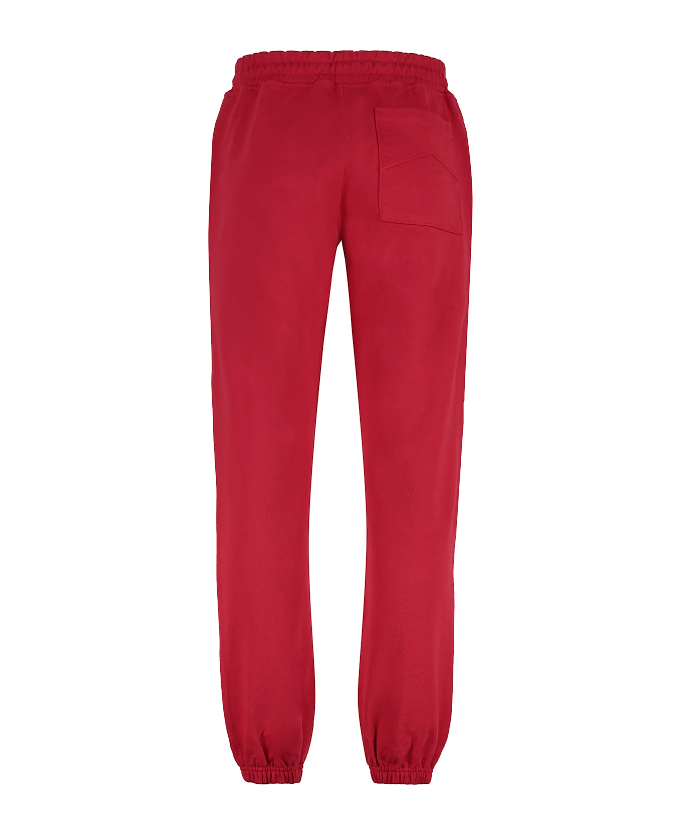 Rhude Logo Detail Cotton Track-pants - red