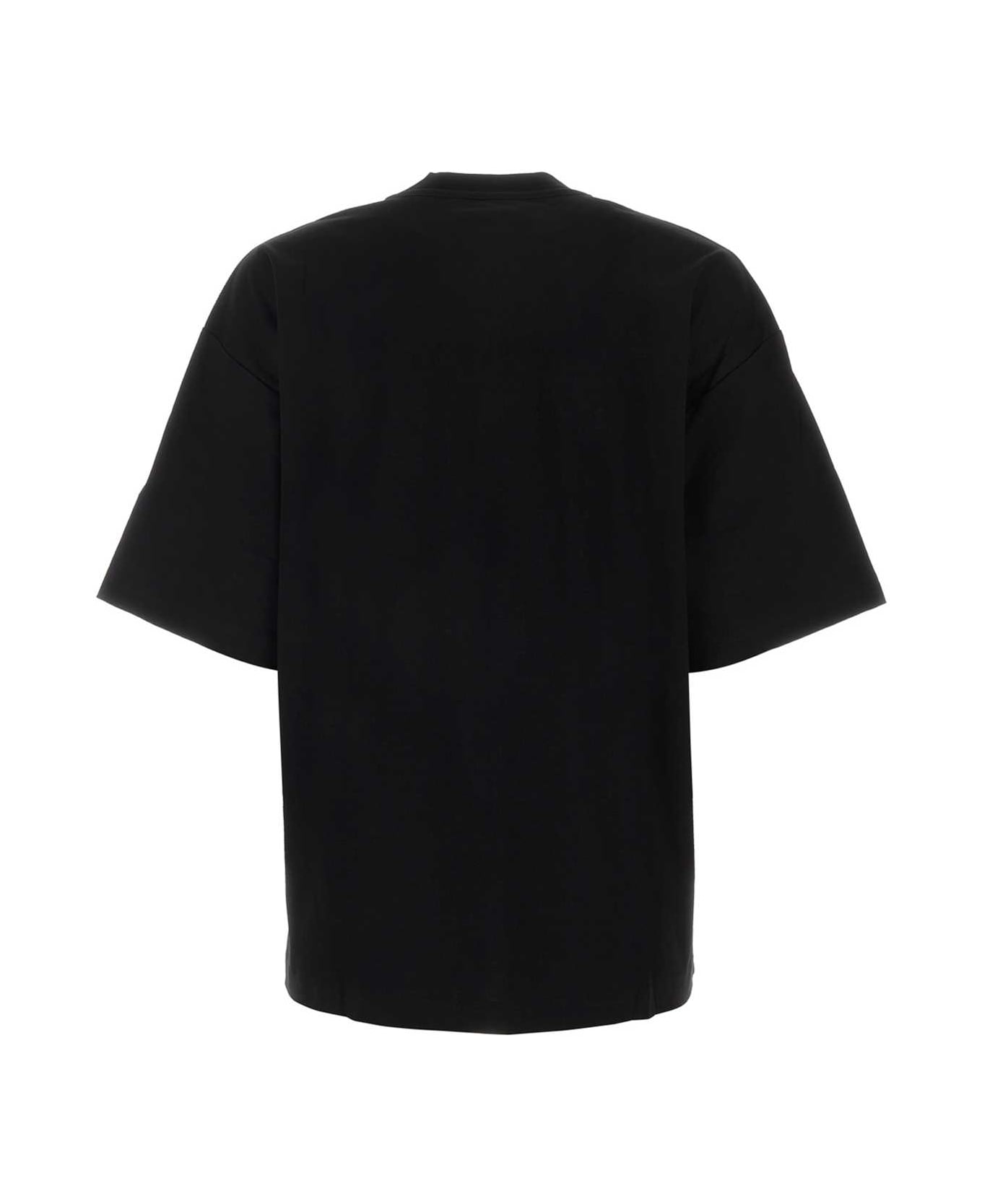 Lanvin Black Cotton T-shirt - Black