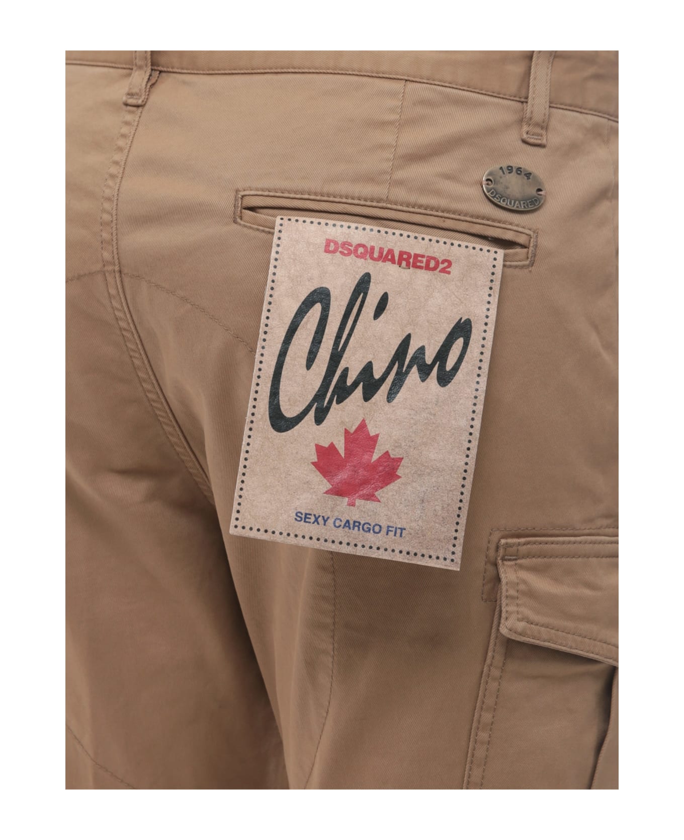 Dsquared2 Cargo Trouser - Brown