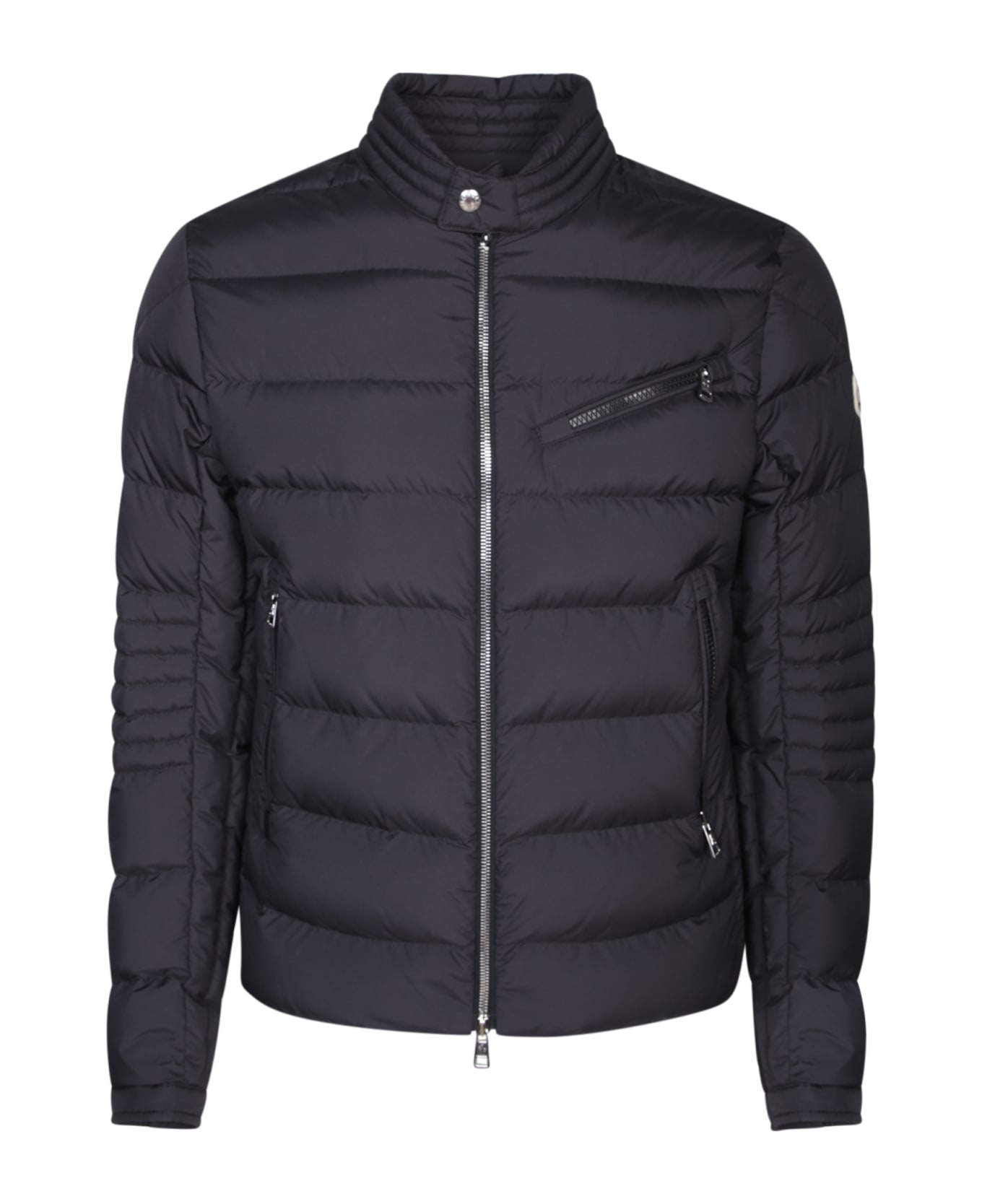 Moncler Biker Jacket Opaco - Black