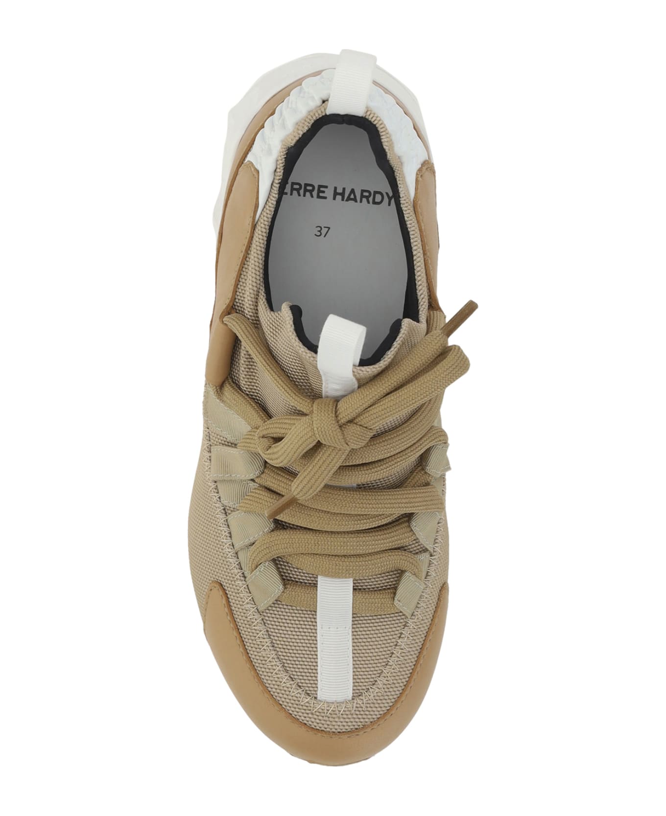 Pierre Hardy Trek Cosmetic Sneakers - Cappuccino/sand/white