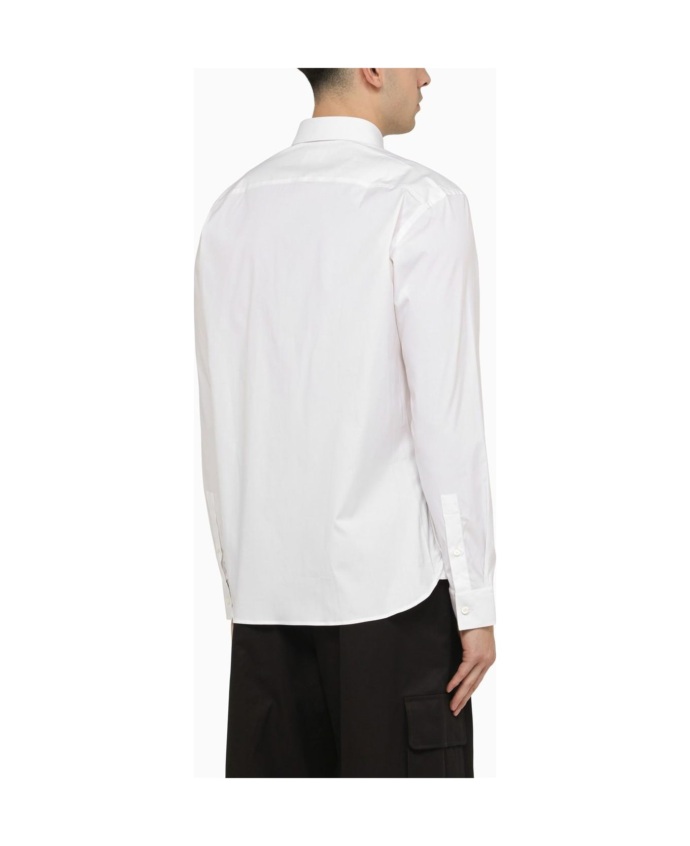 Burberry Classic White Poplin Shirt - White