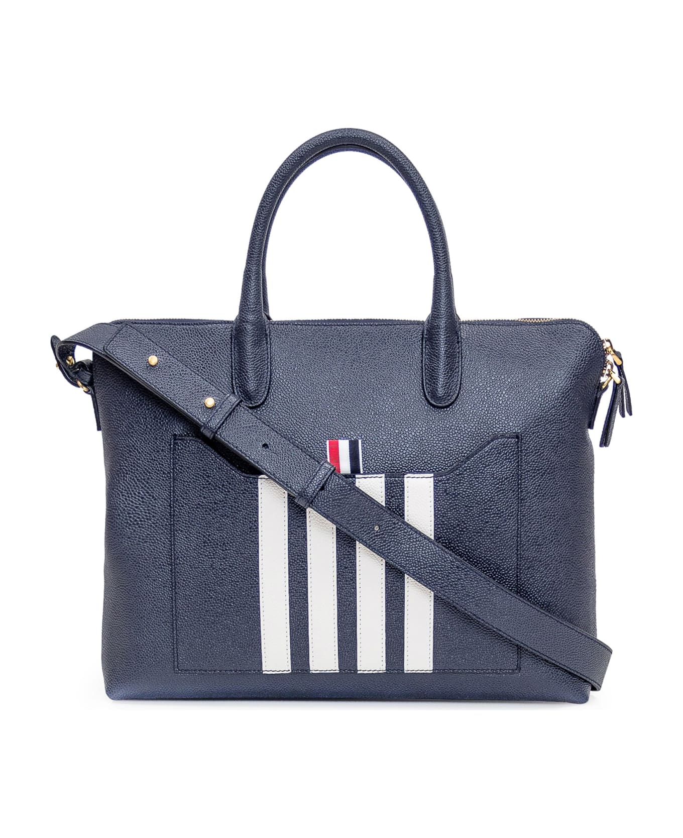 Thom Browne Bag With Logo - NAVY