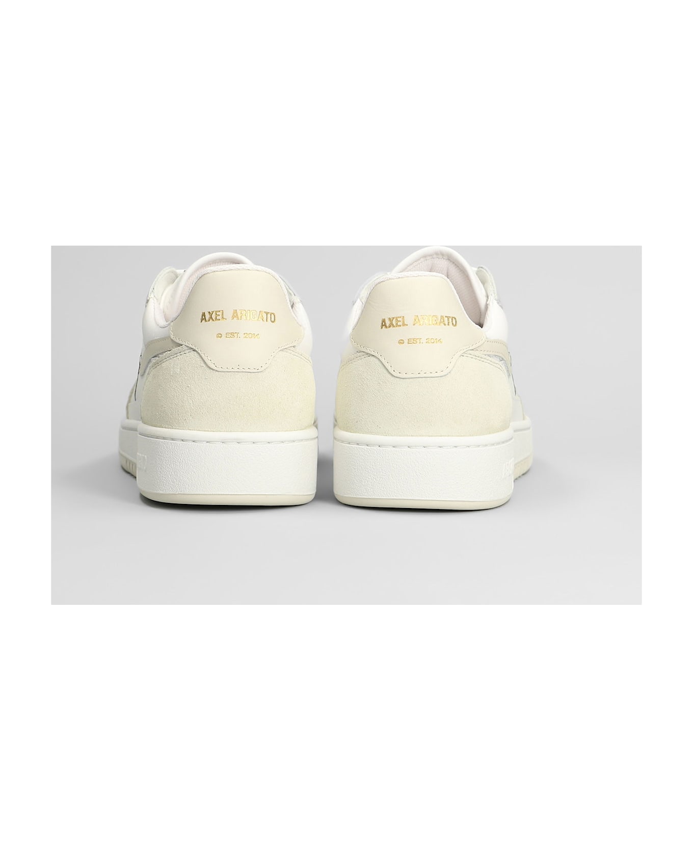 Axel Arigato Dice Lo Bee Bird Sneakers In White Leather - white