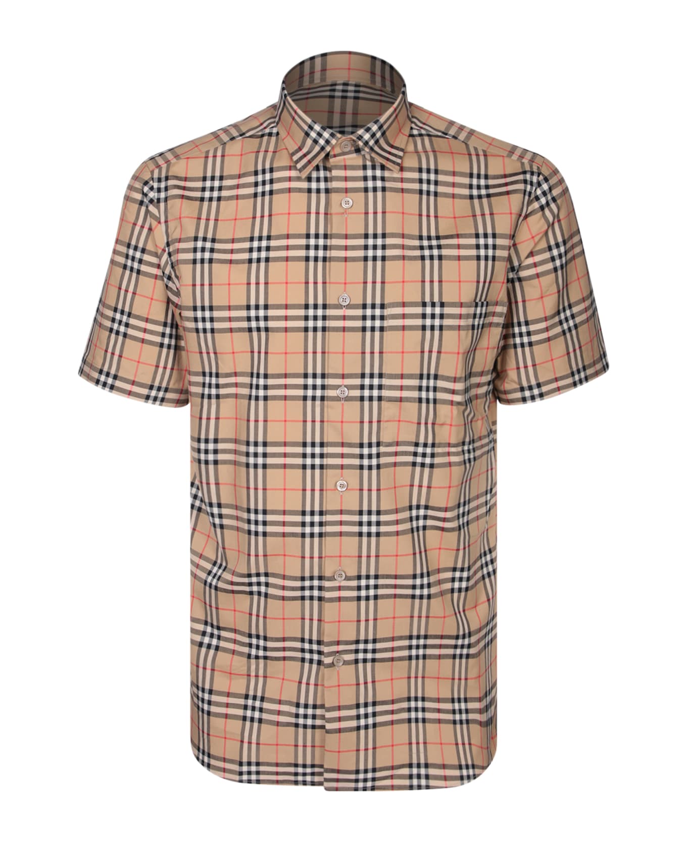 Burberry Vintage Check Shirt In Cotton - Beige シャツ