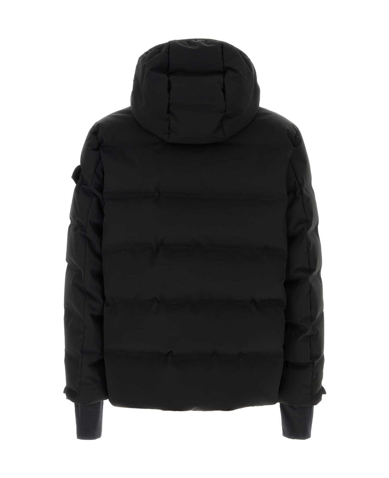 Moncler Grenoble Black Stretch Nylon Montgetech Down Jacket - 999