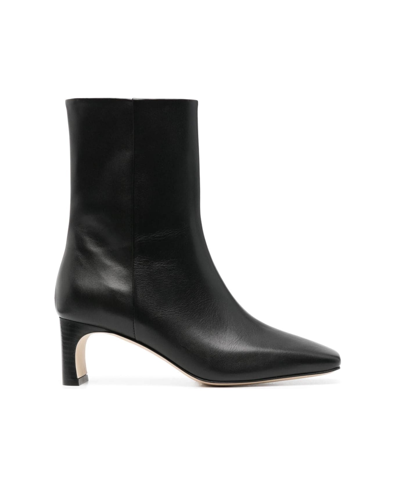 aeyde Tabitha Calf Leather Black - Black