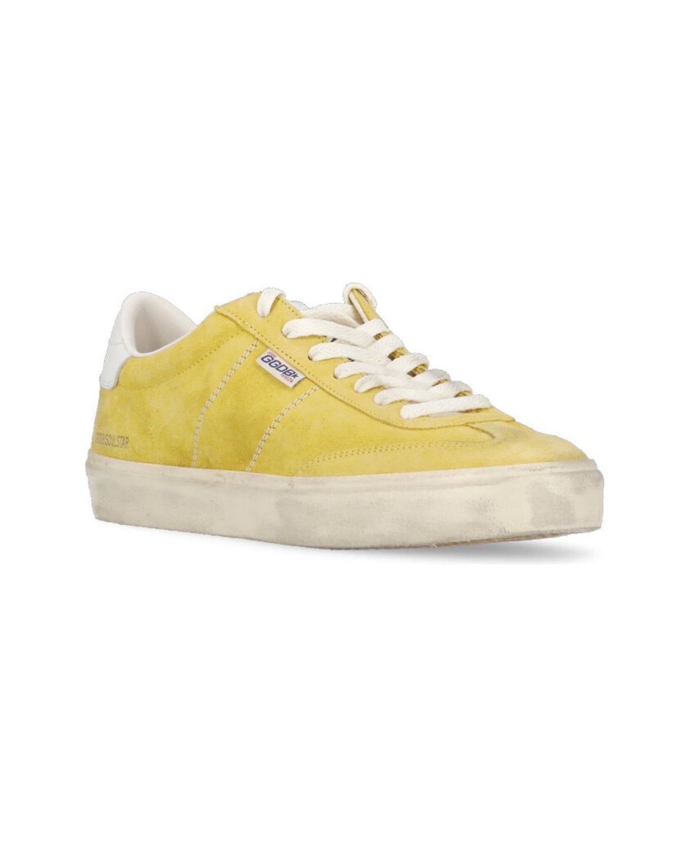 Golden Goose Soul Star Lace-up Sneakers - Yellow