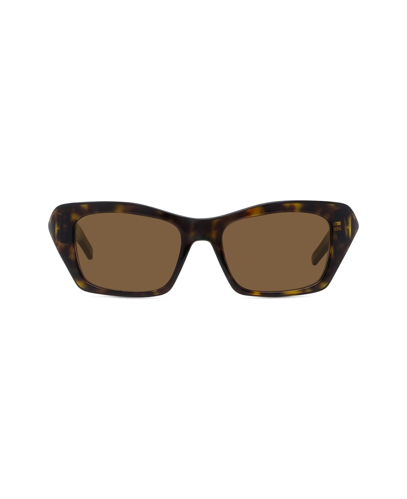 Givenchy Eyewear Givenchy Gv40103i 4g Liquid 52e Havana Scura Lucida Sunglasses - Havana