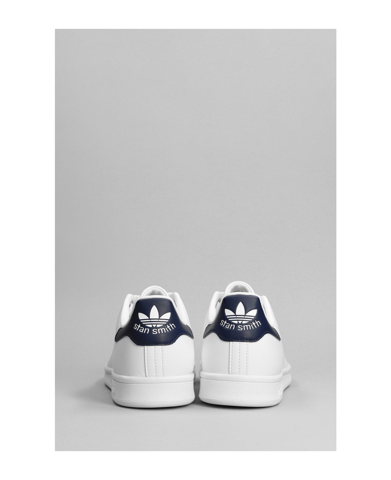 Adidas Stan Smith Sneakers In White Leather