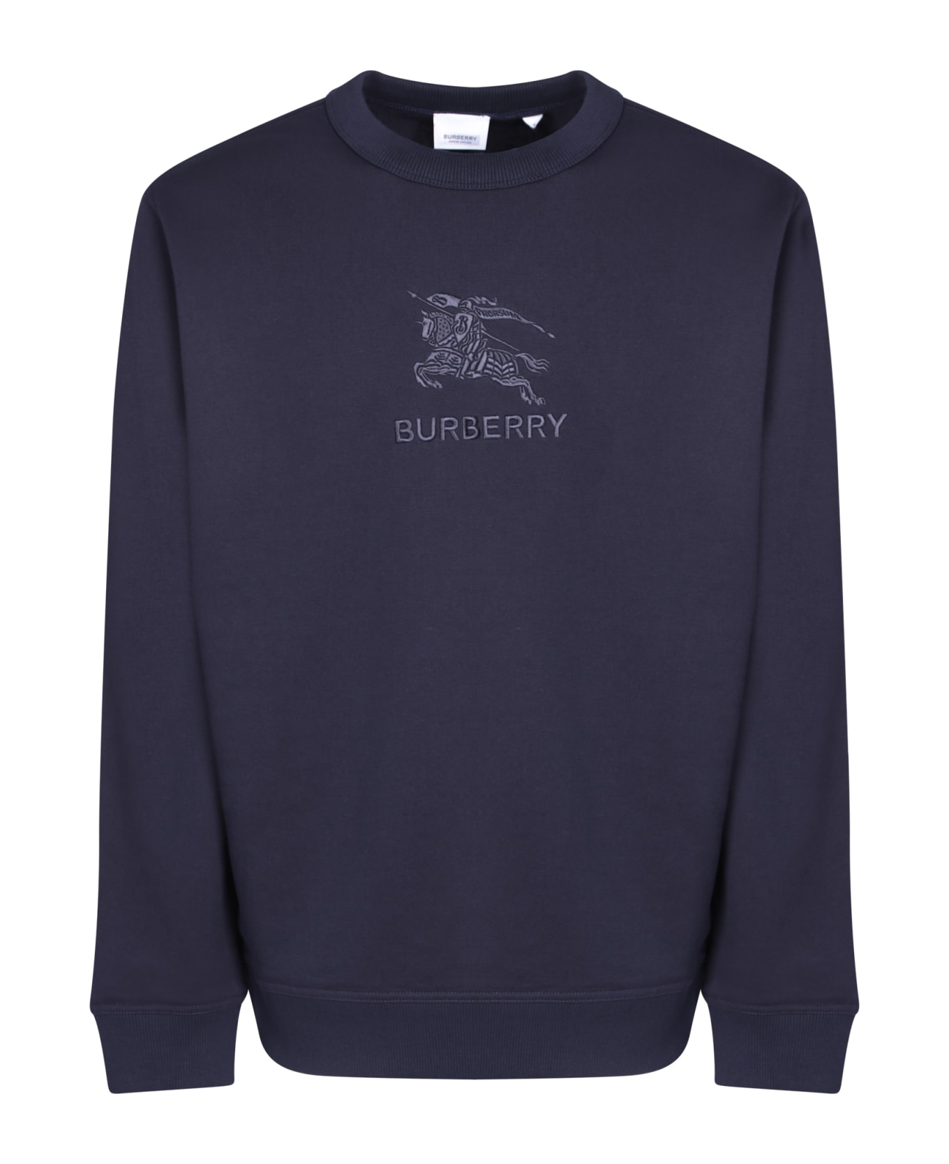 Burberry Midnight Blue Cotton Sweatshirt - Blue フリース