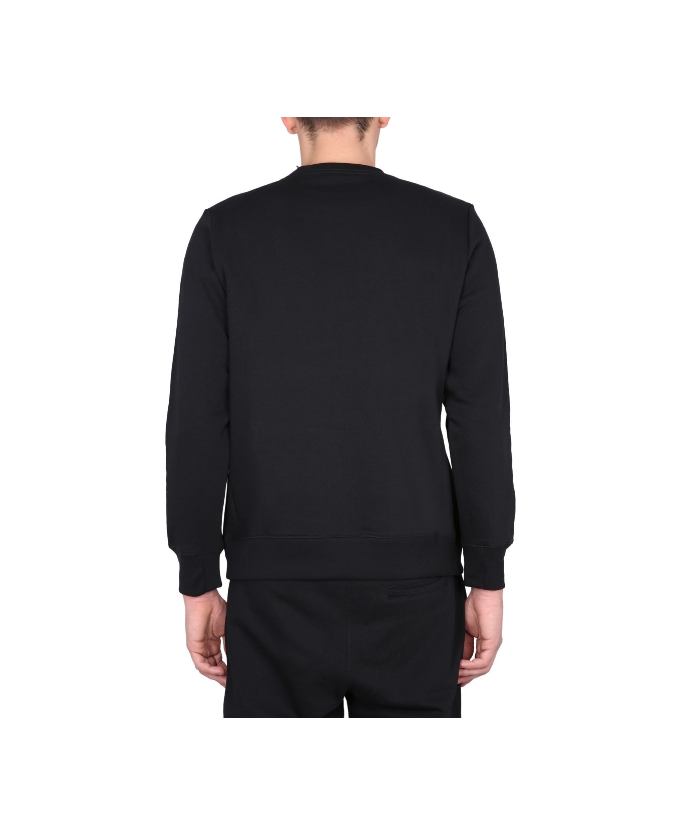 PS by Paul Smith Sweatshirt With Zebra Embroidery - BLACK フリース