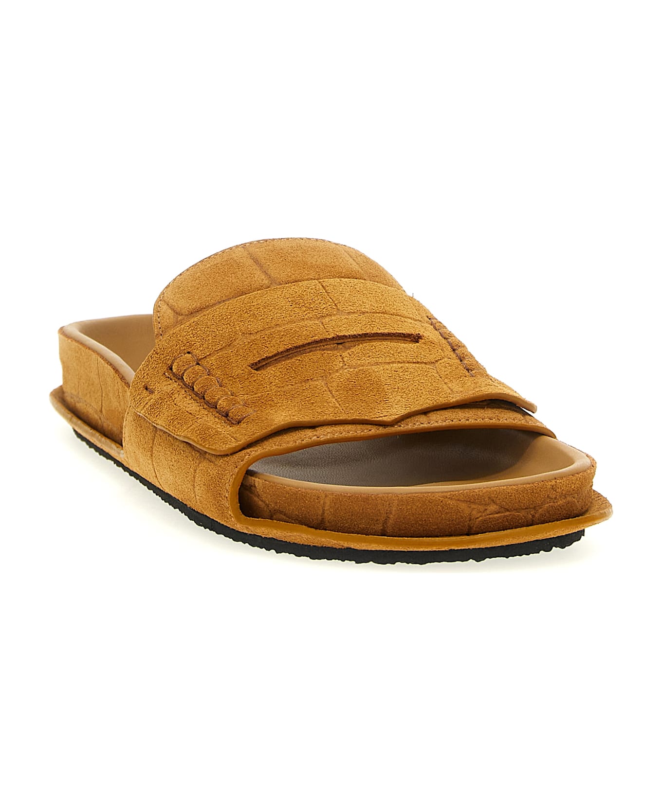Jacquemus 'les Sandales Mocassin' Sandals - Brown