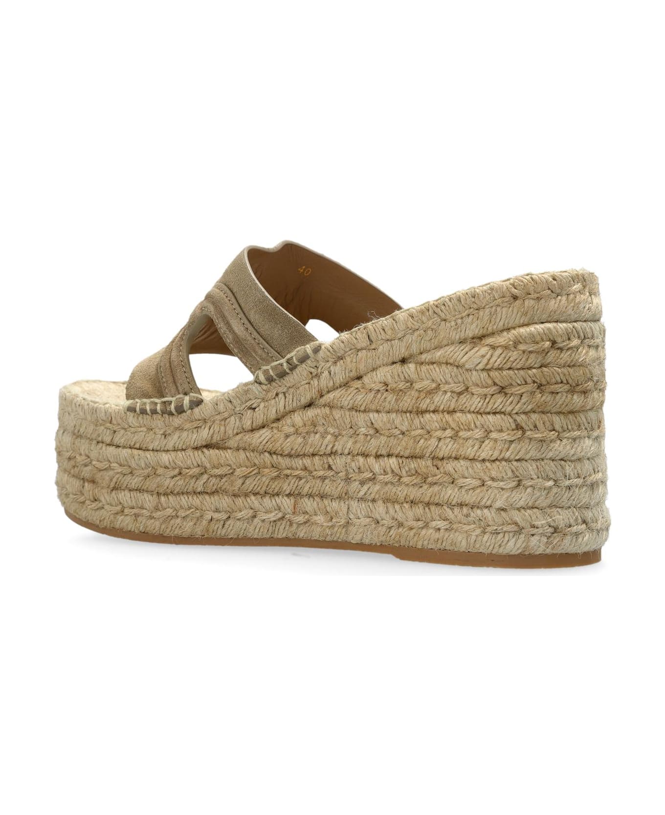 Versace Wedge Shoes - Beige