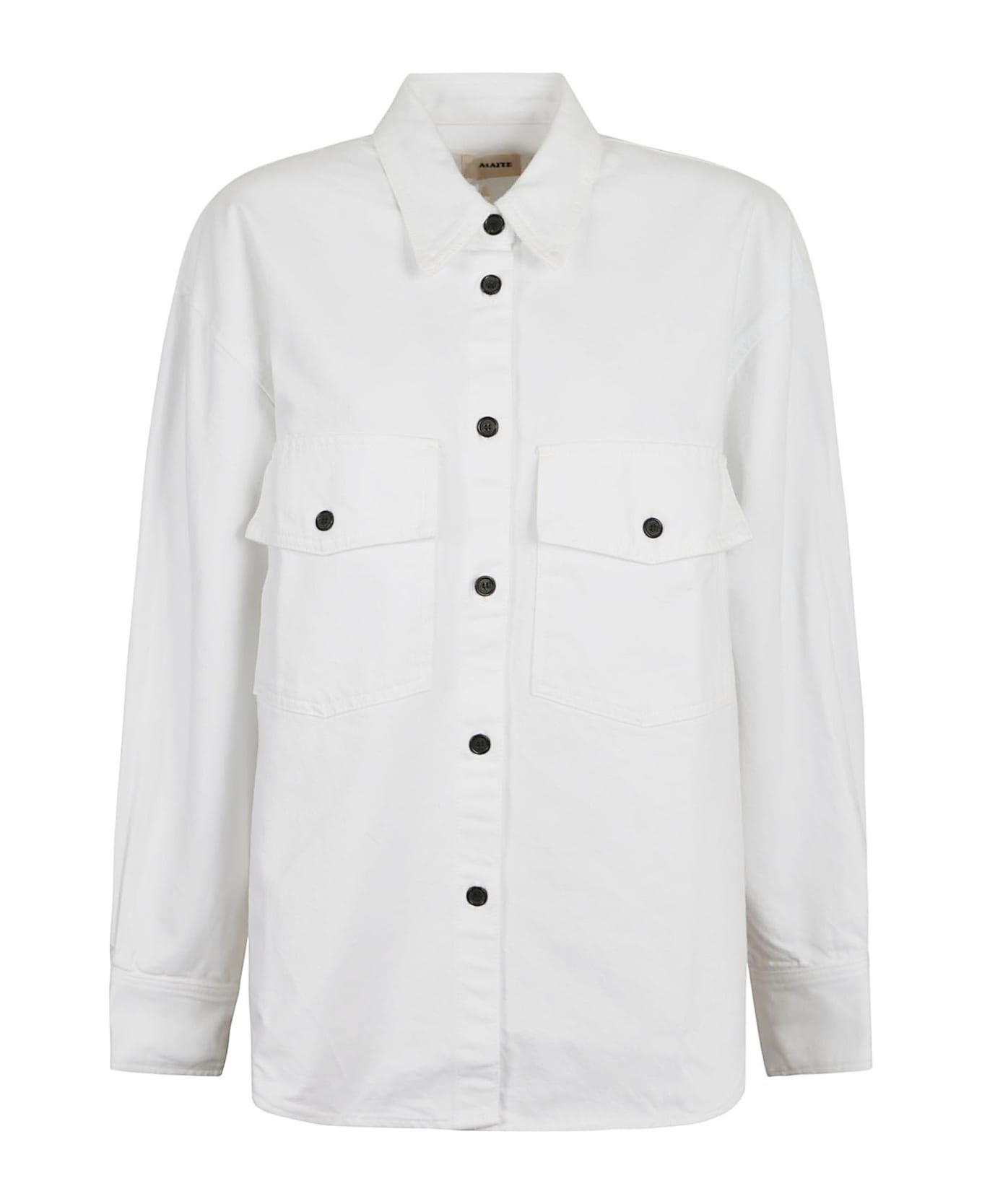 Khaite Cargo Oversized Shirt - Ivory