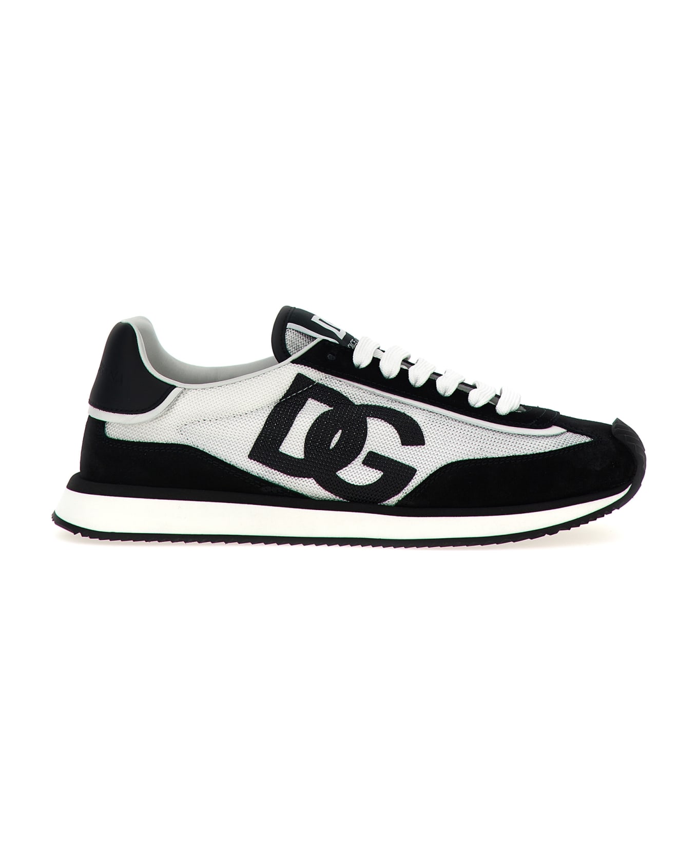 Dolce & Gabbana 'dg Cushion' Sneakers - White/Black