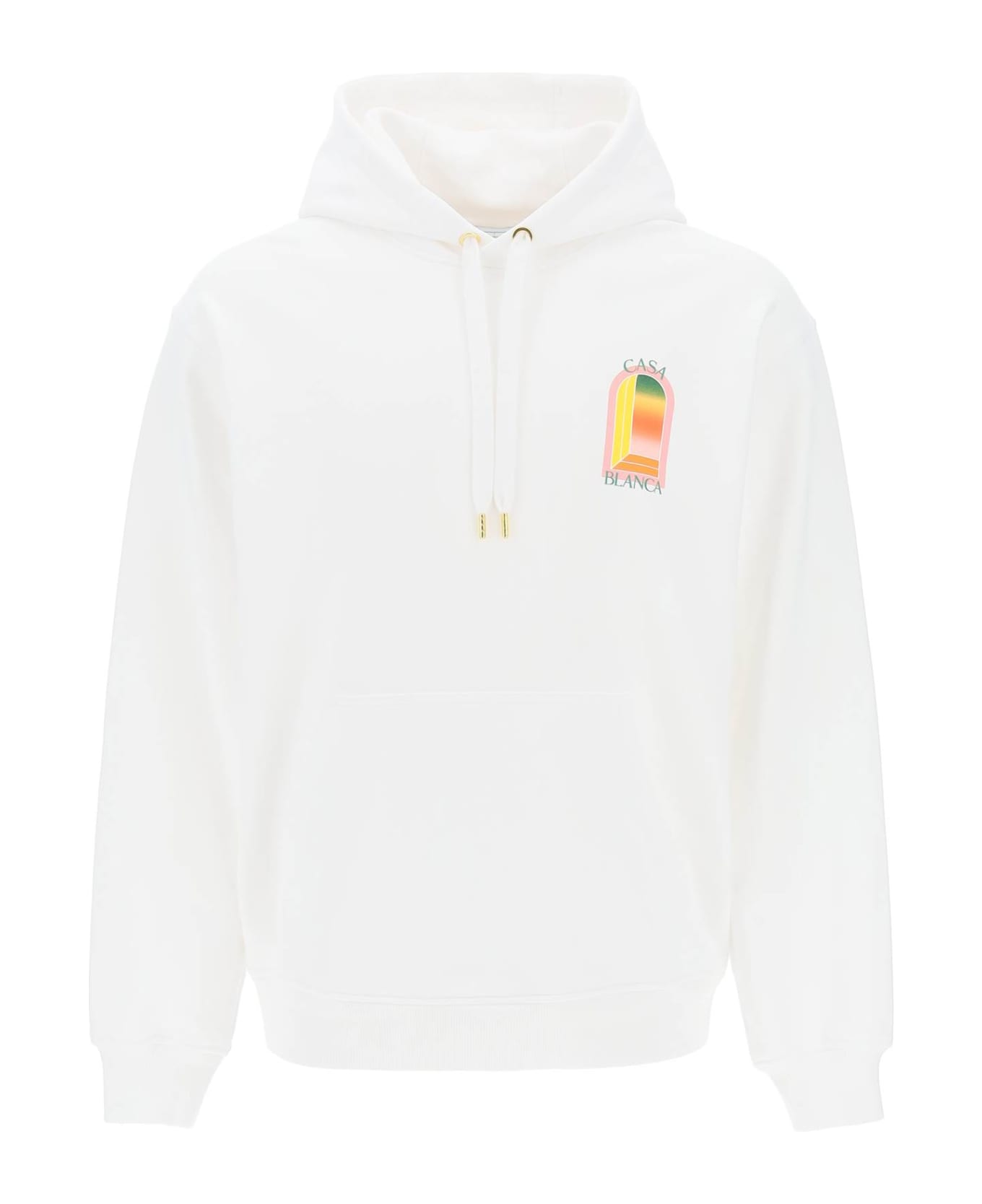 Casablanca Gradient Hooded L'arche - GRADIENT ARCH LOGO (White)