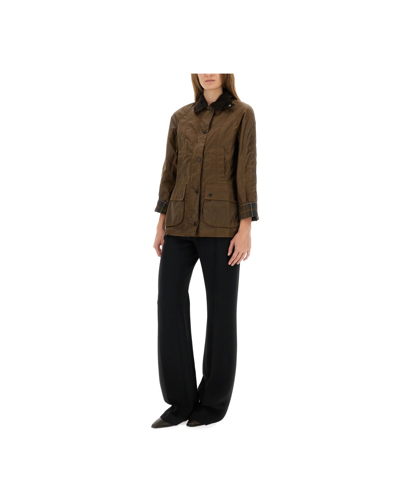 Barbour Waxed Jacket "beandell" - BROWN